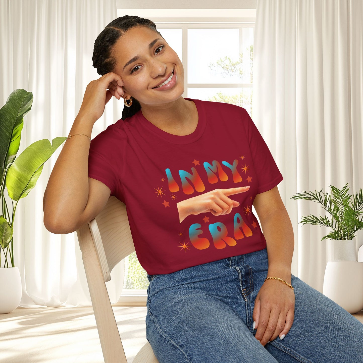 In My Era T-Shirt — Retro Pointing Hand Graphic Tee