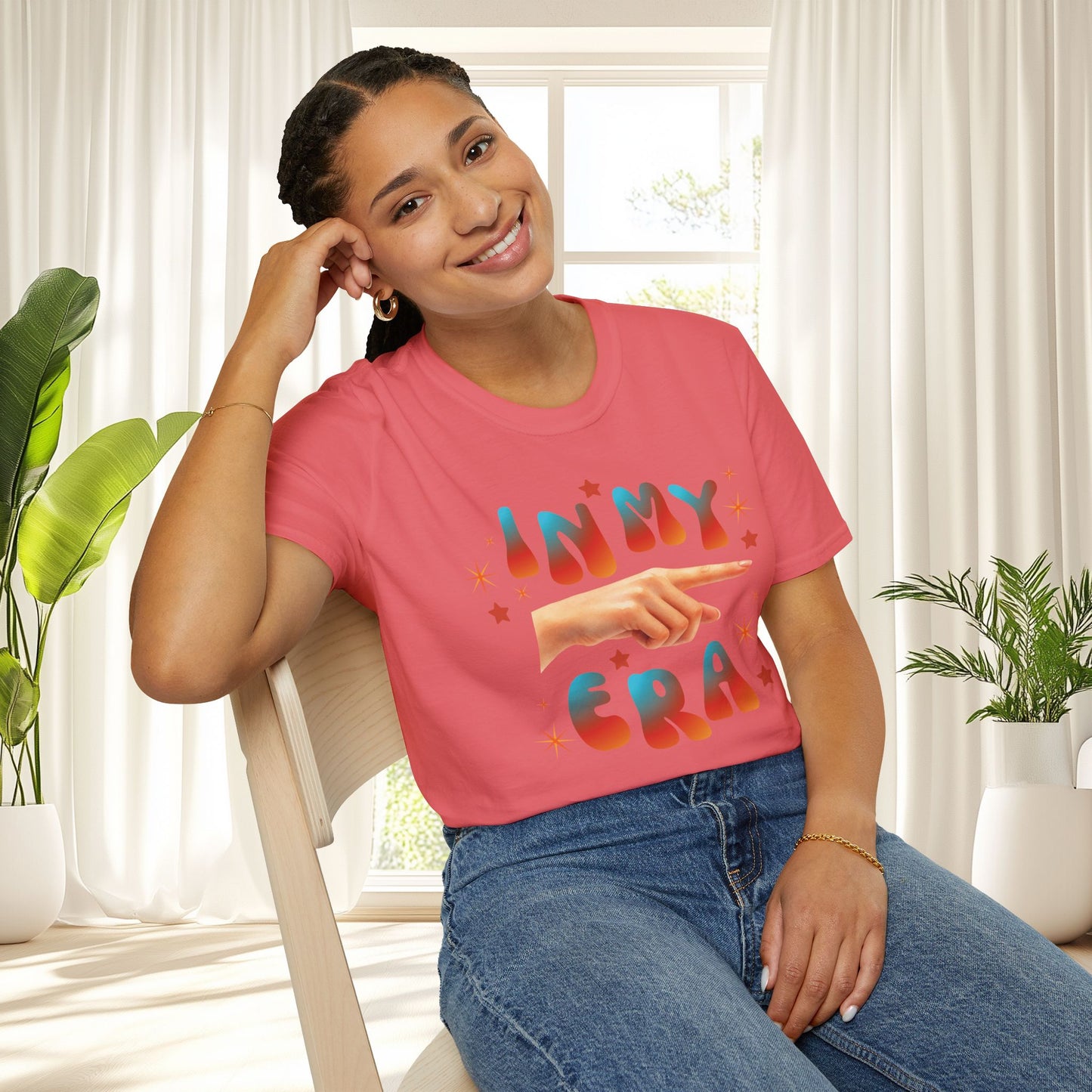 In My Era T-Shirt — Retro Pointing Hand Graphic Tee