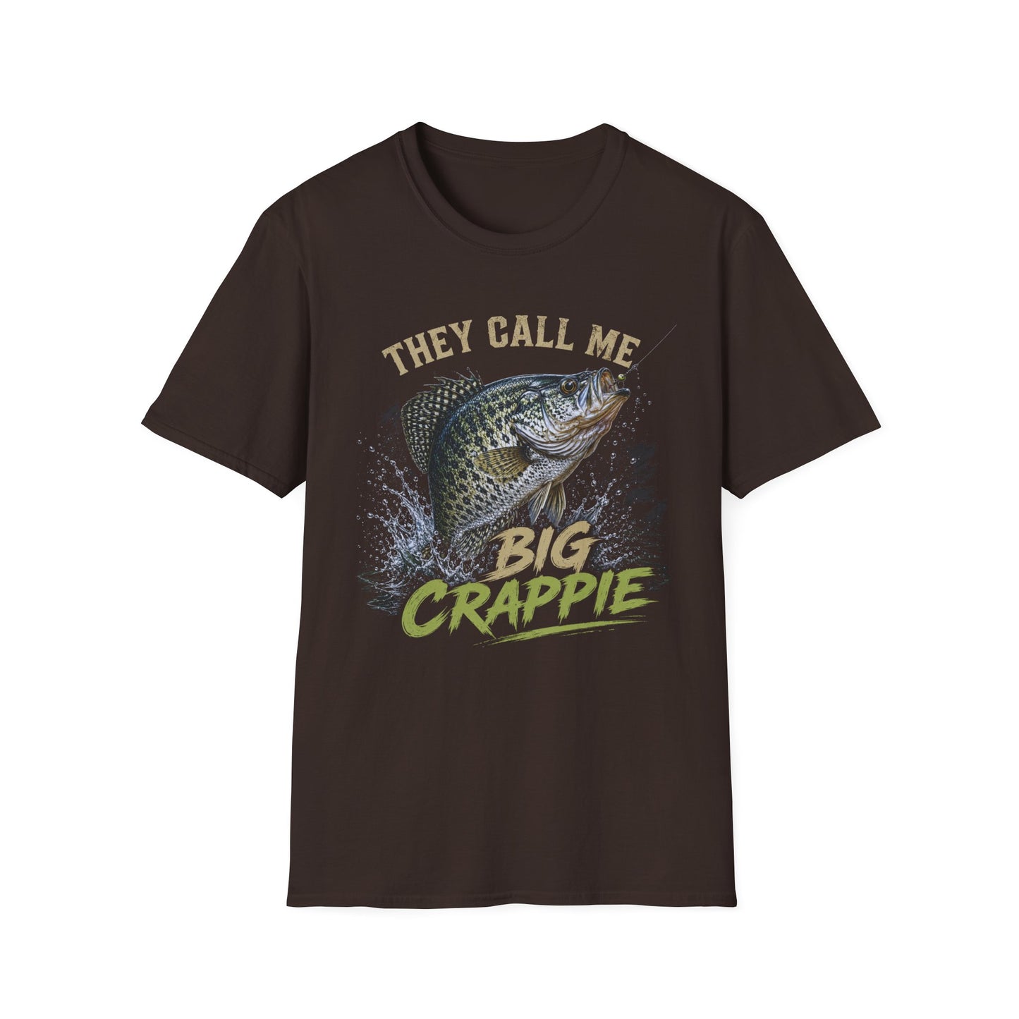 “They Call Me Big Crappie” Fishing Graphic Tee
