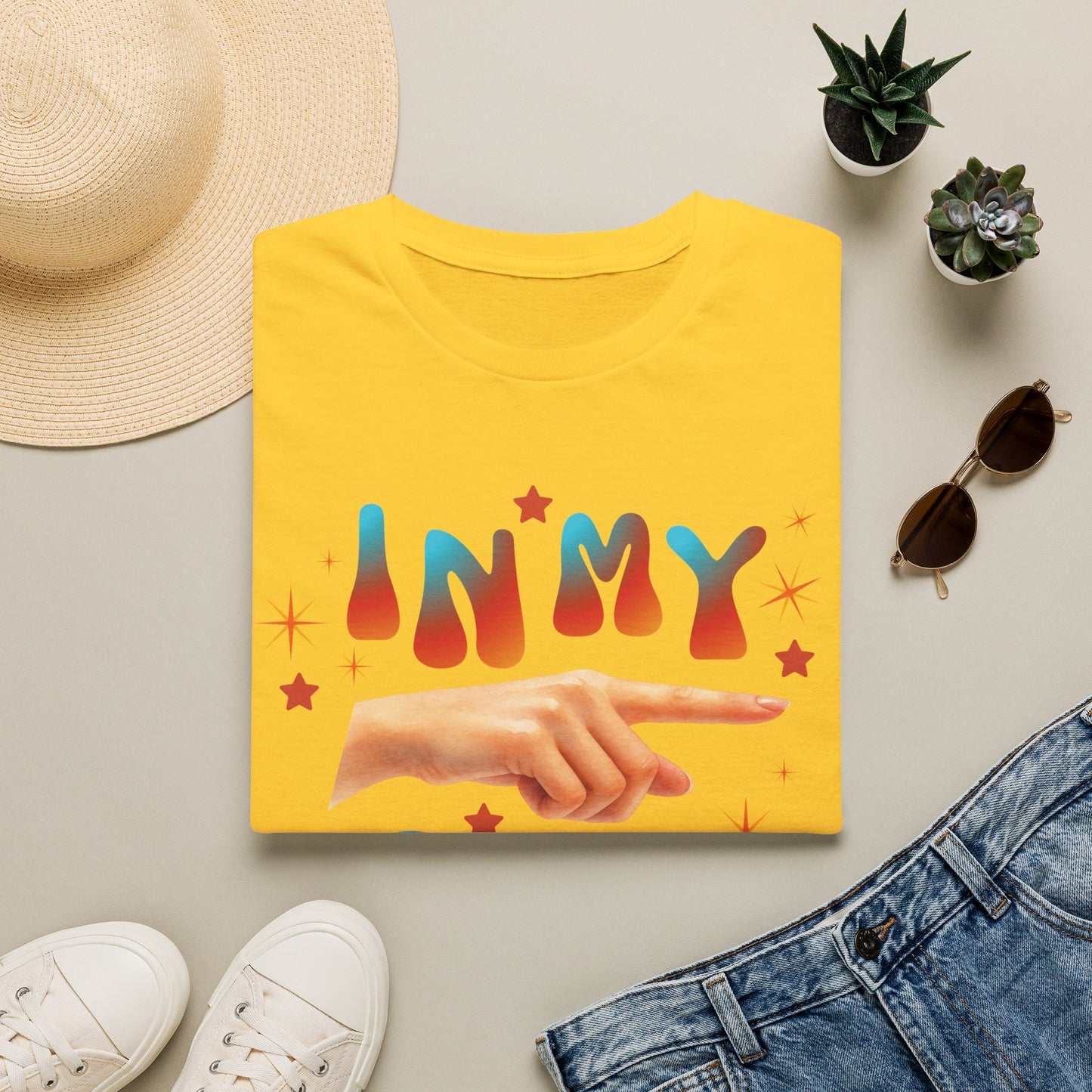 In My Era T-Shirt — Retro Pointing Hand Graphic Tee