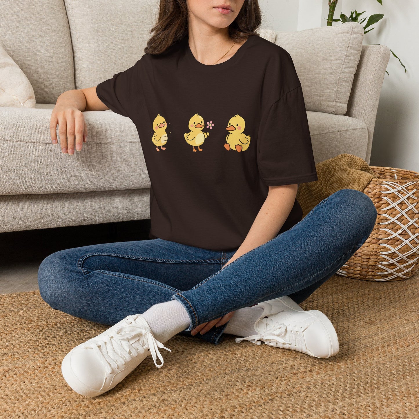 Lucky Ducklings Graphic T-Shirt