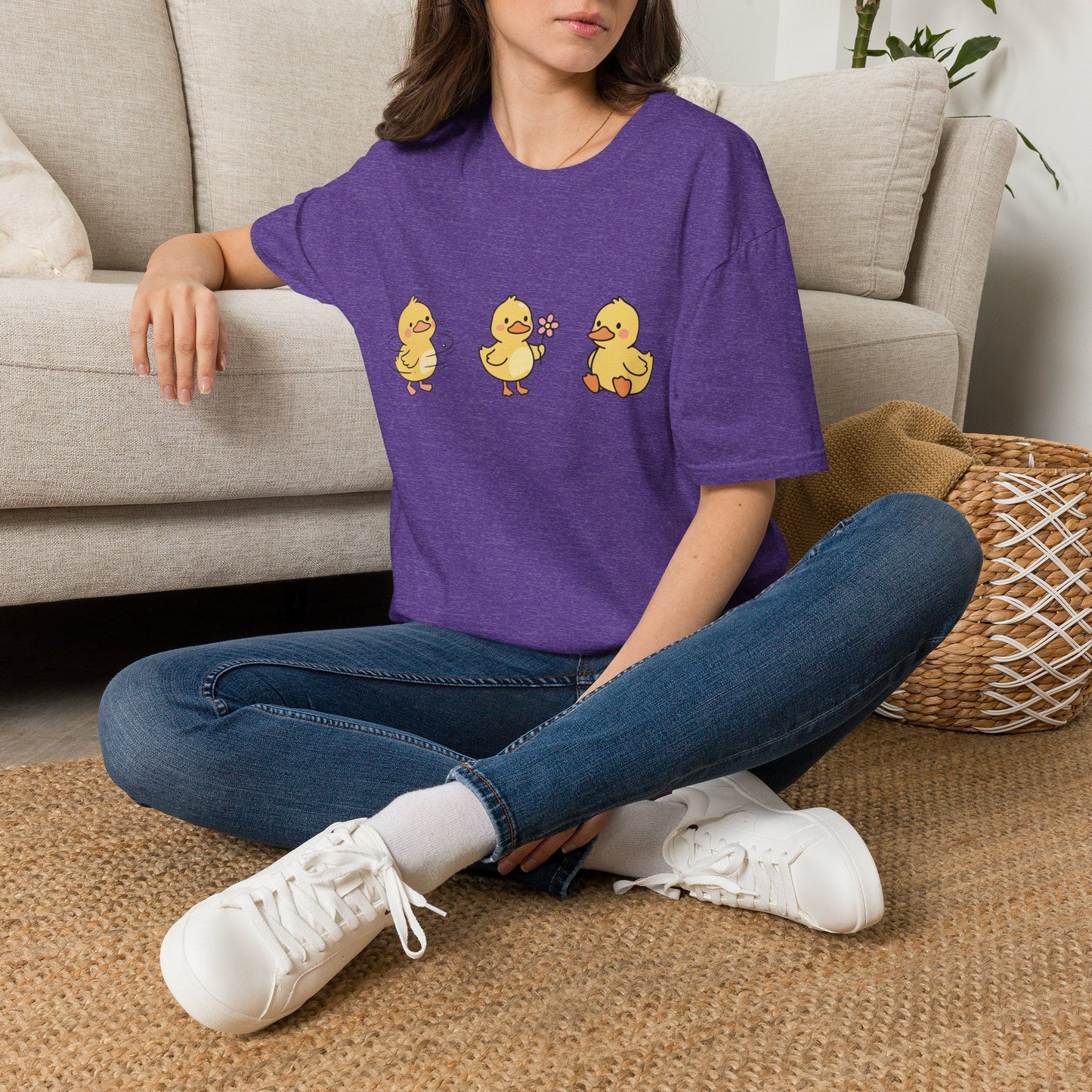 Lucky Ducklings Graphic T-Shirt