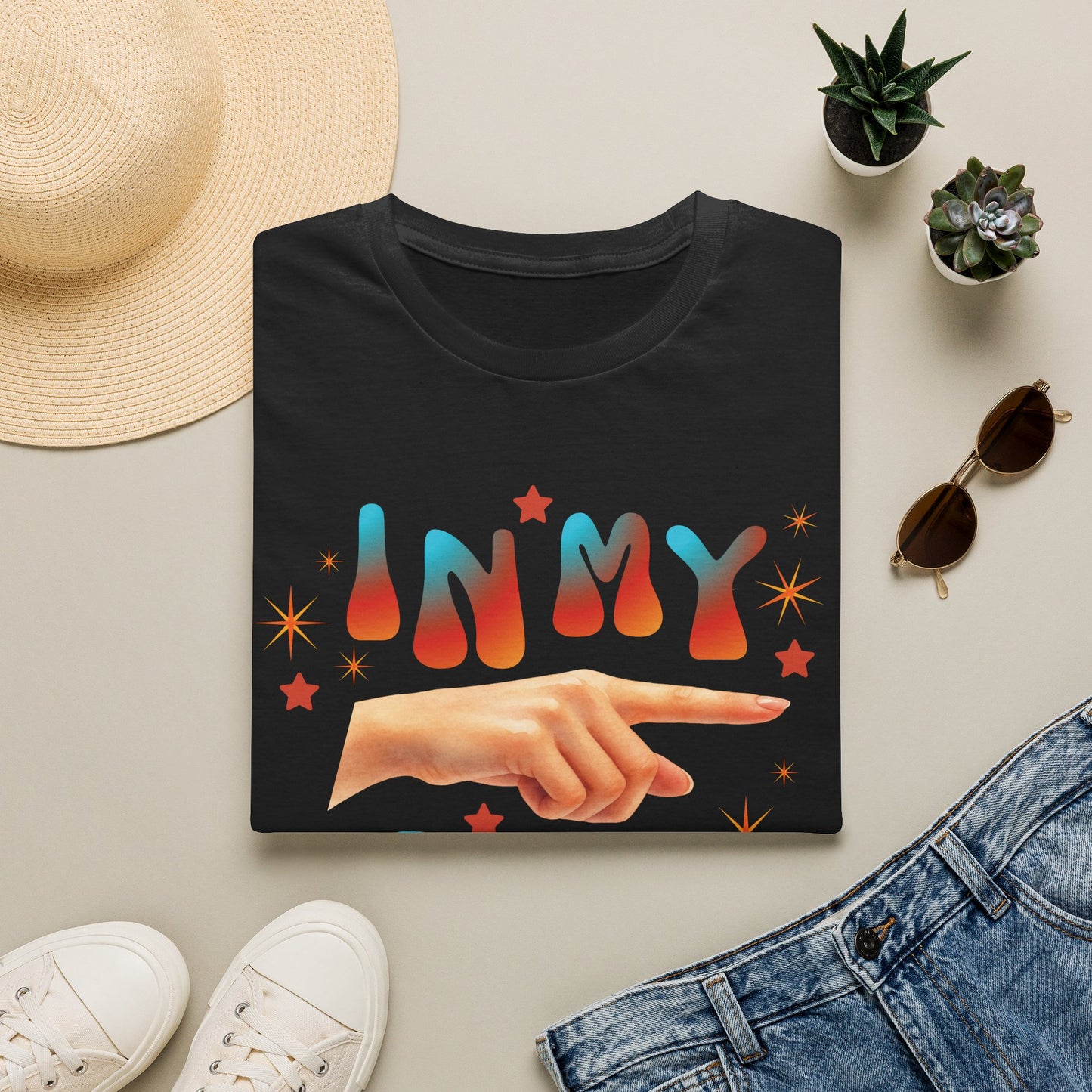 In My Era T-Shirt — Retro Pointing Hand Graphic Tee