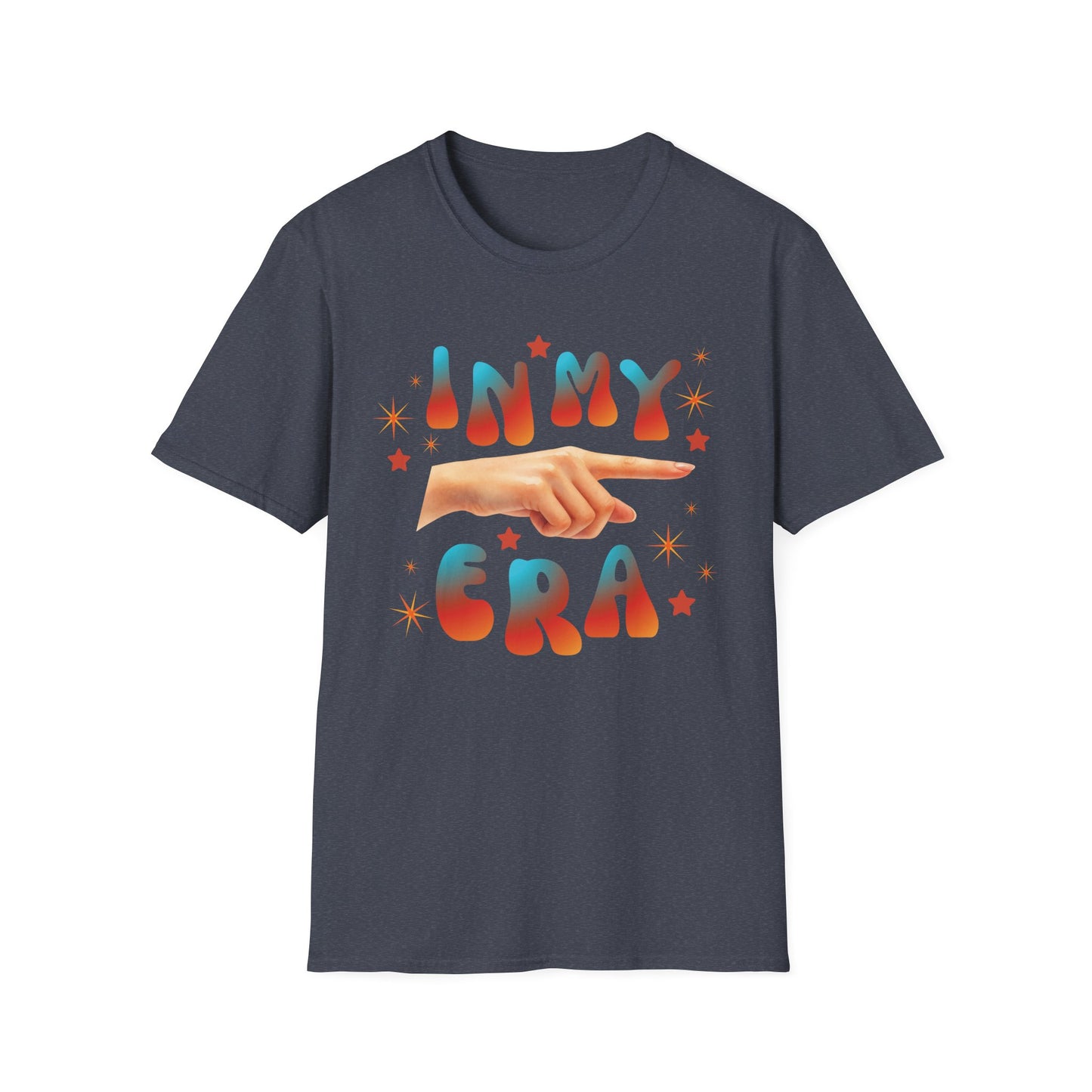 In My Era T-Shirt — Retro Pointing Hand Graphic Tee