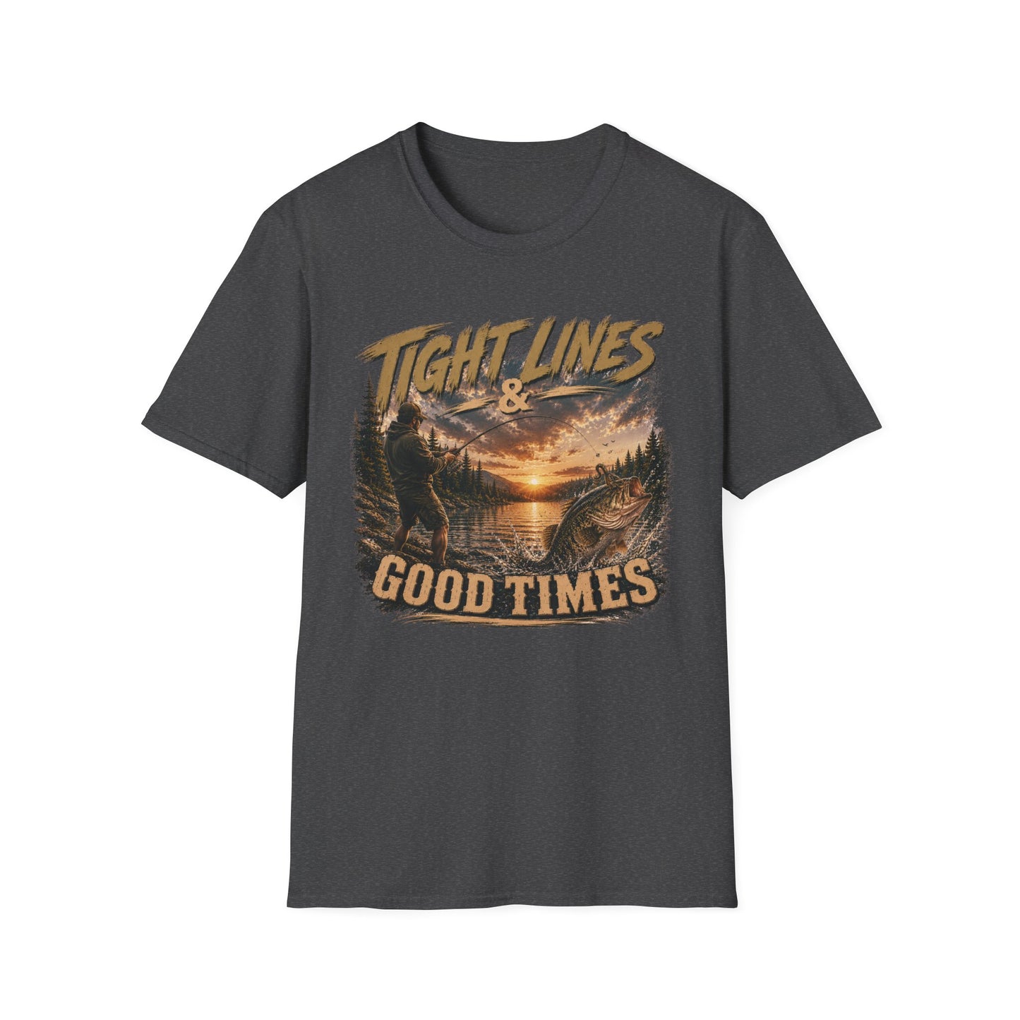 "Tight Lines & Good Times" Graphic Tee