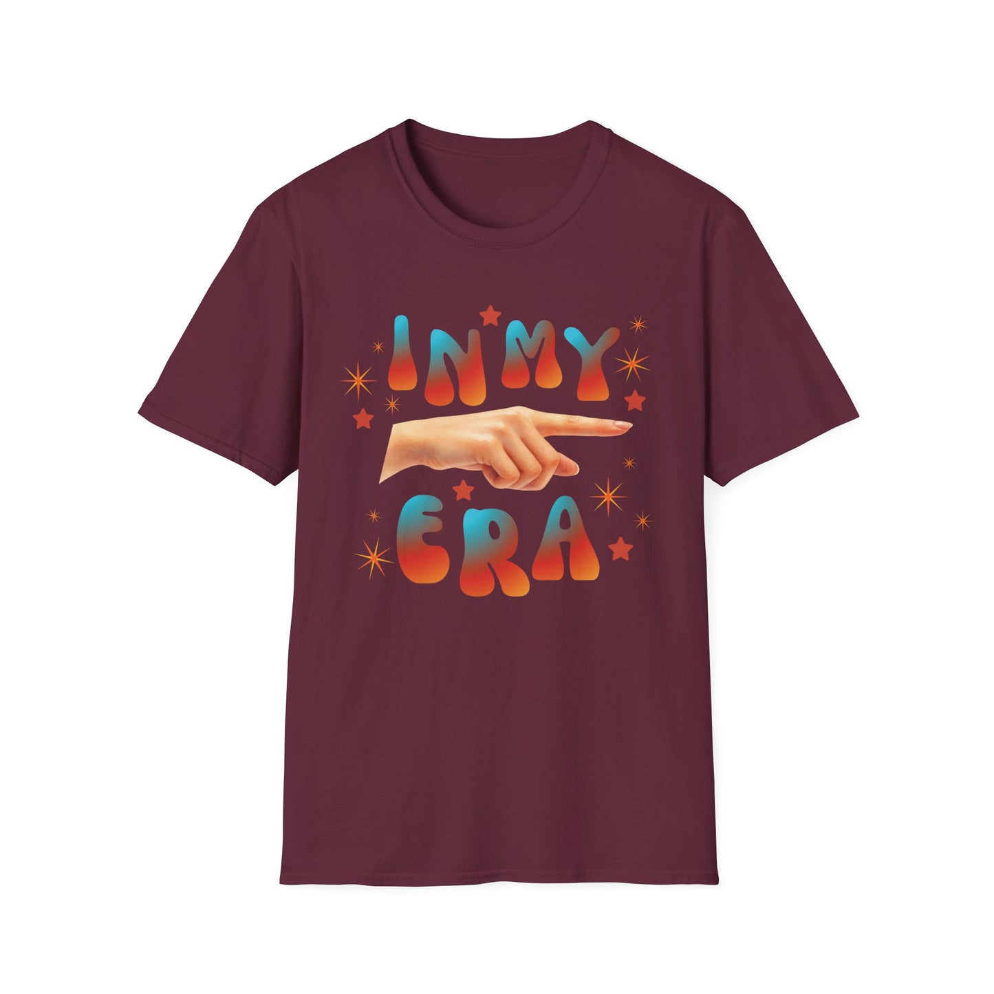 In My Era T-Shirt — Retro Pointing Hand Graphic Tee