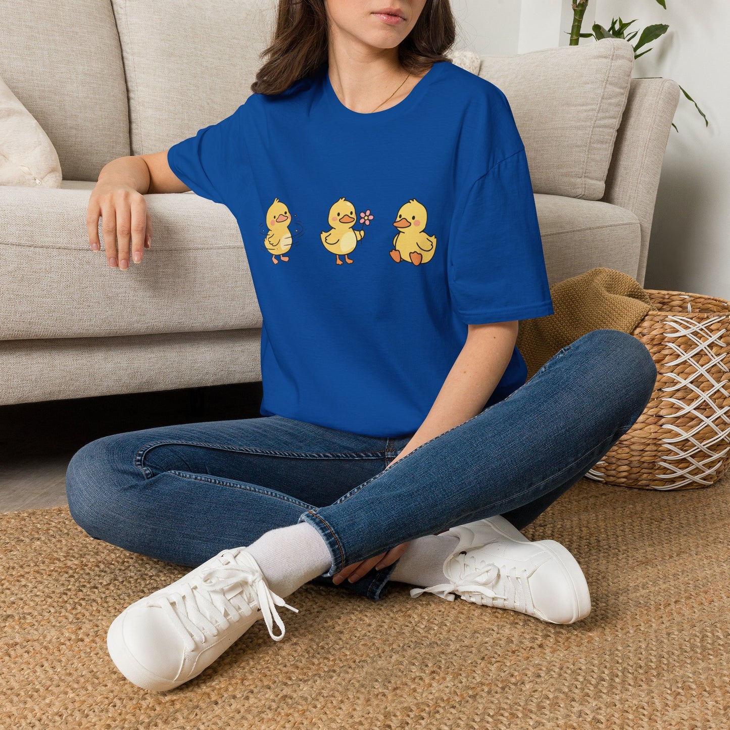 Lucky Ducklings Graphic T-Shirt