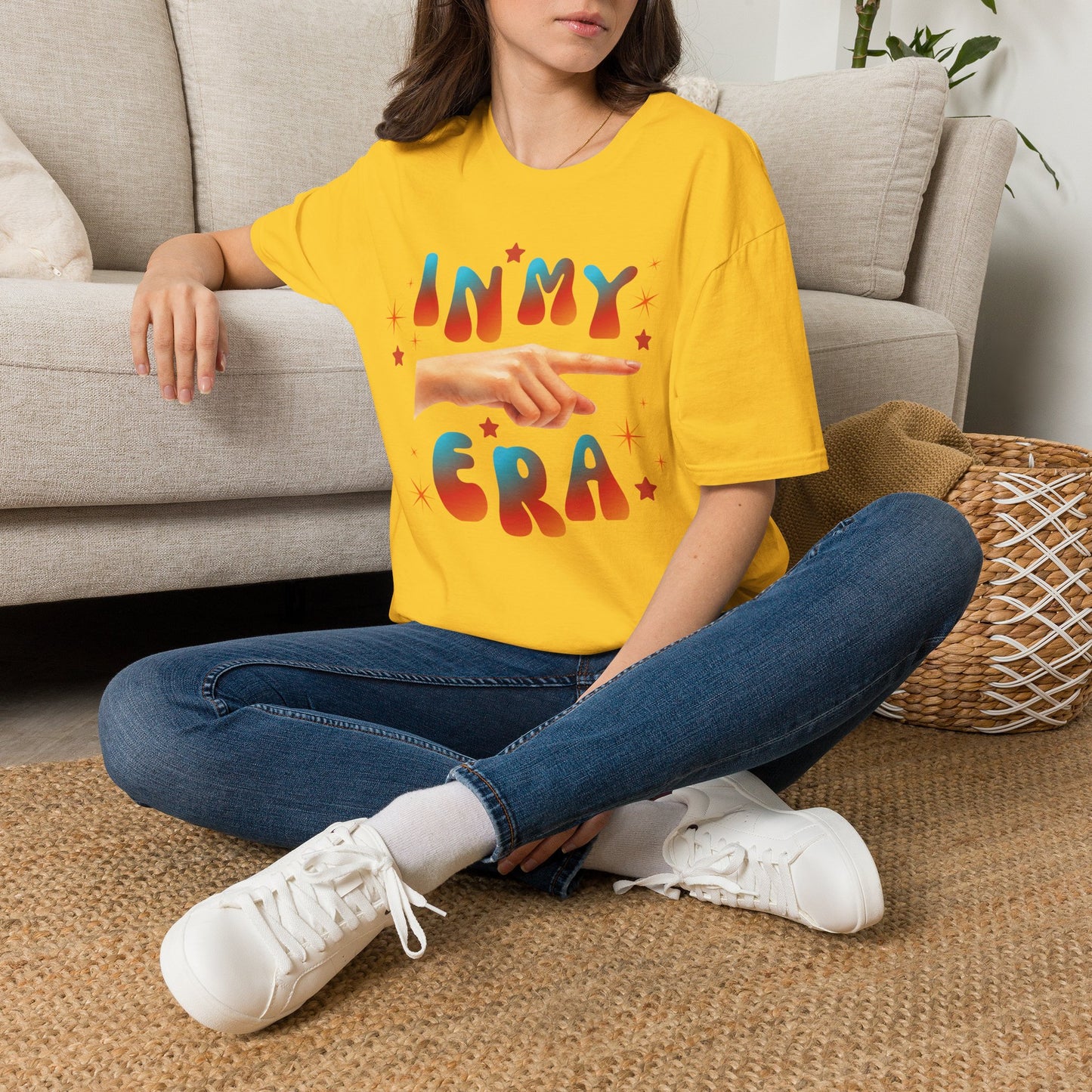 In My Era T-Shirt — Retro Pointing Hand Graphic Tee