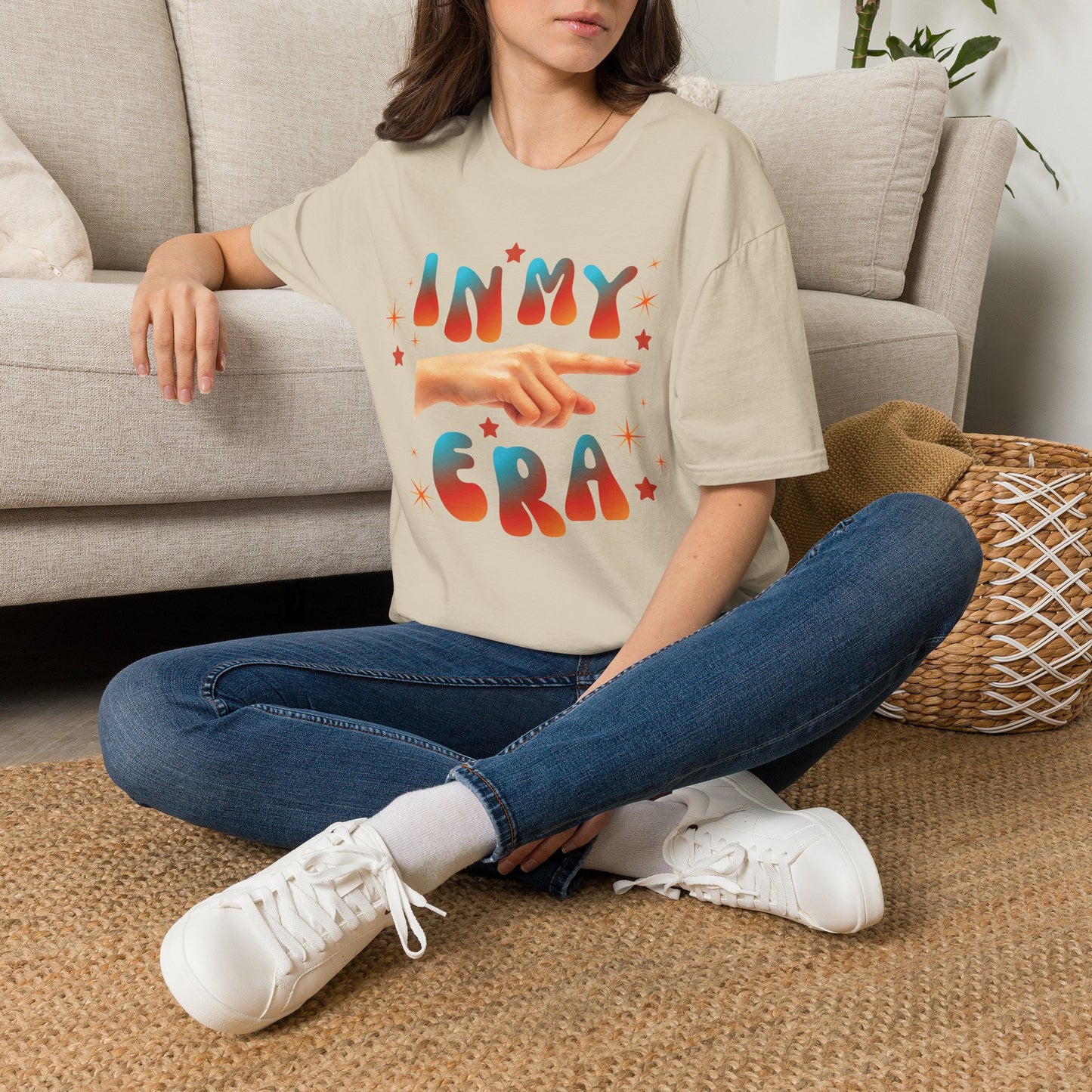 In My Era T-Shirt — Retro Pointing Hand Graphic Tee