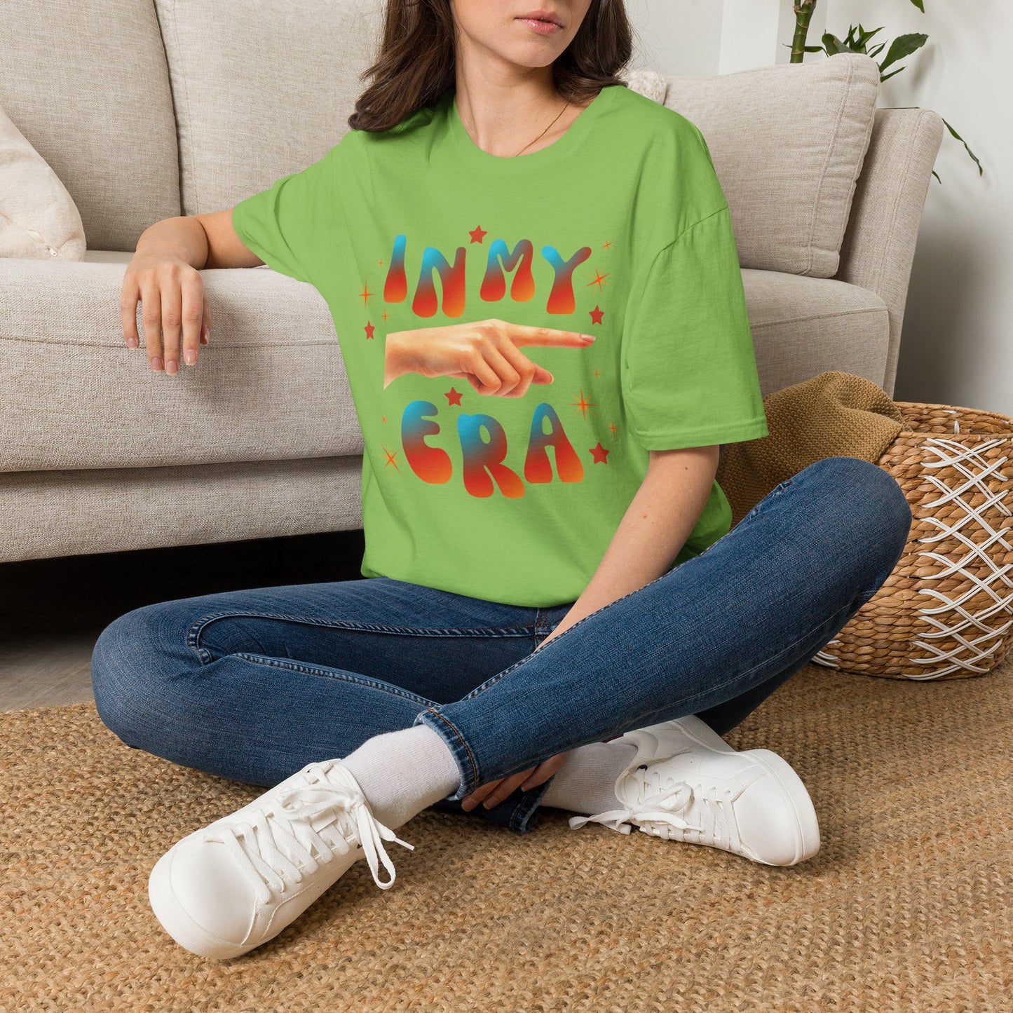 In My Era T-Shirt — Retro Pointing Hand Graphic Tee