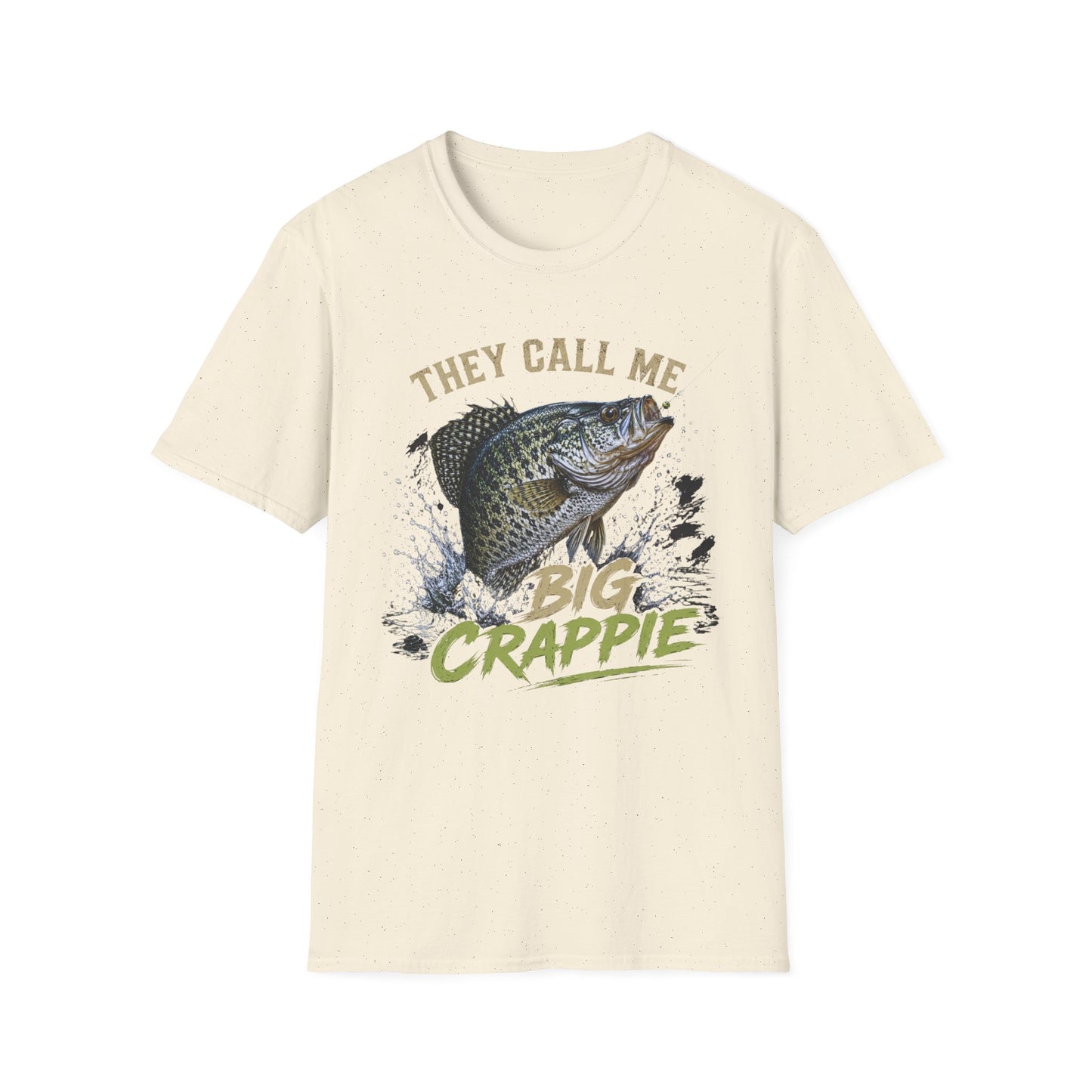 “They Call Me Big Crappie” Fishing Graphic Tee
