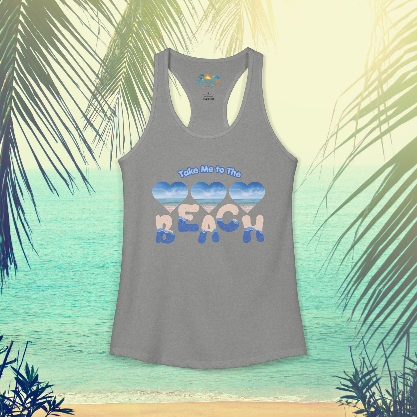 "Take Me To The Beach" -Women's Racerback Tank