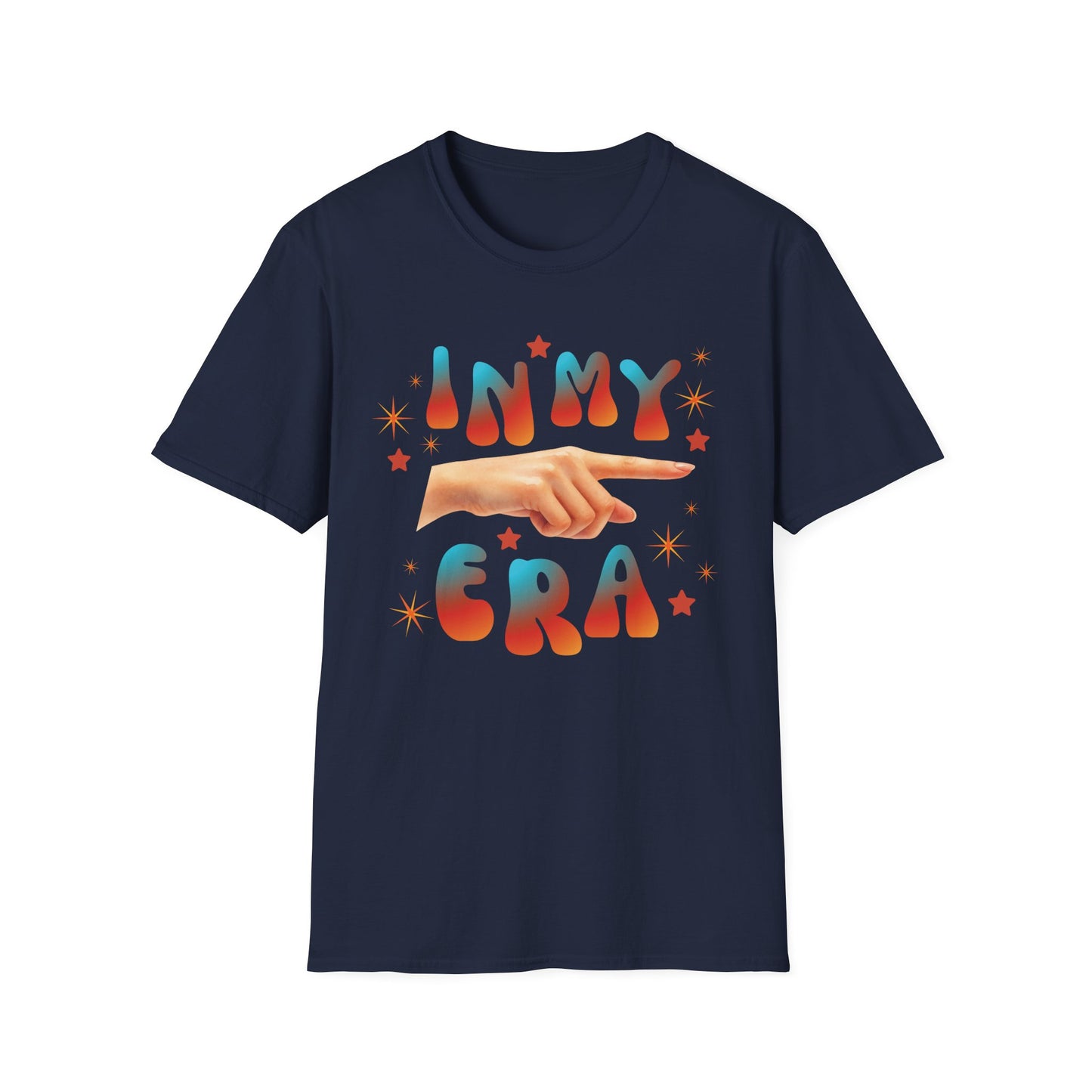 In My Era T-Shirt — Retro Pointing Hand Graphic Tee