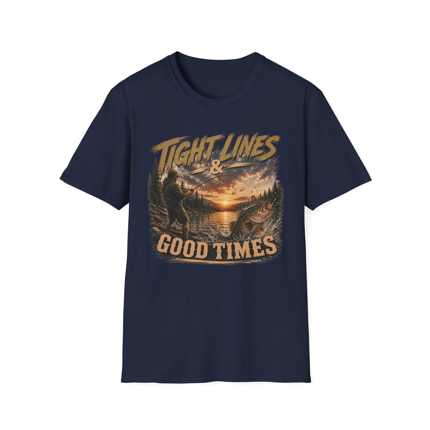 "Tight Lines & Good Times" Graphic Tee