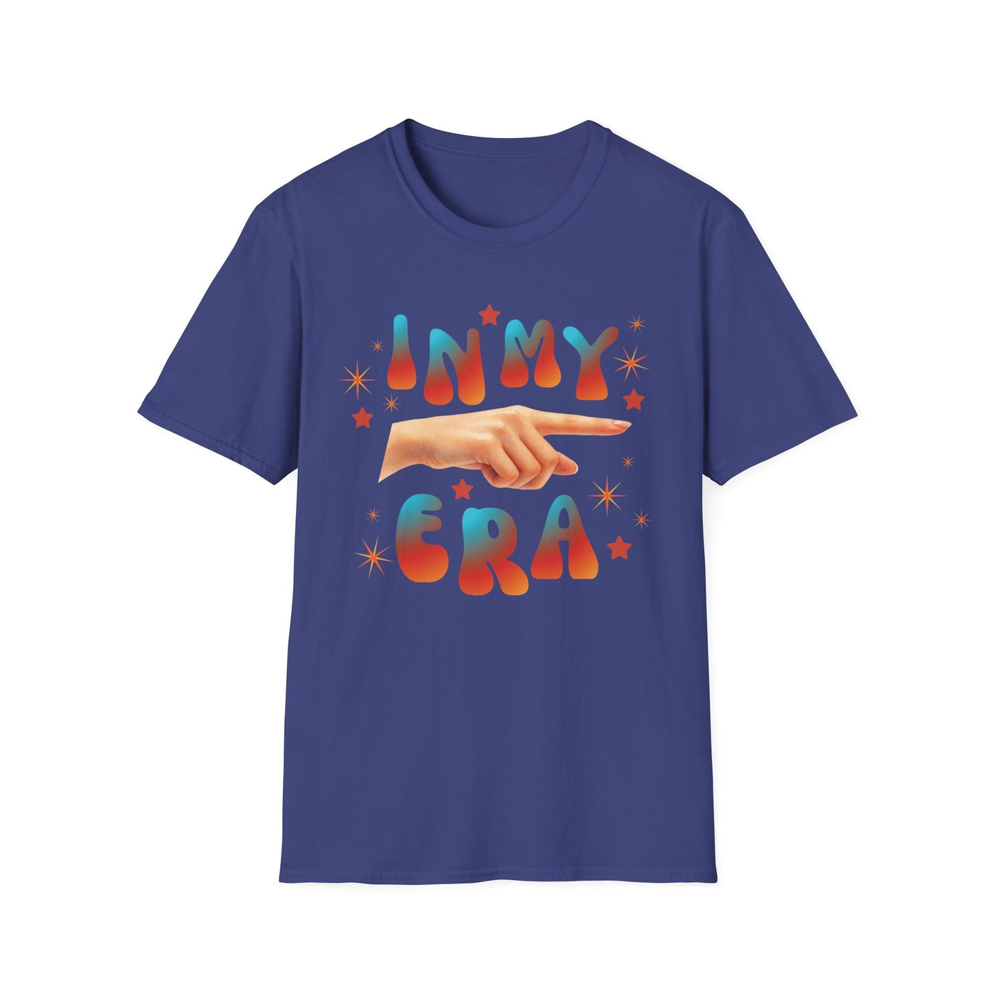 In My Era T-Shirt — Retro Pointing Hand Graphic Tee