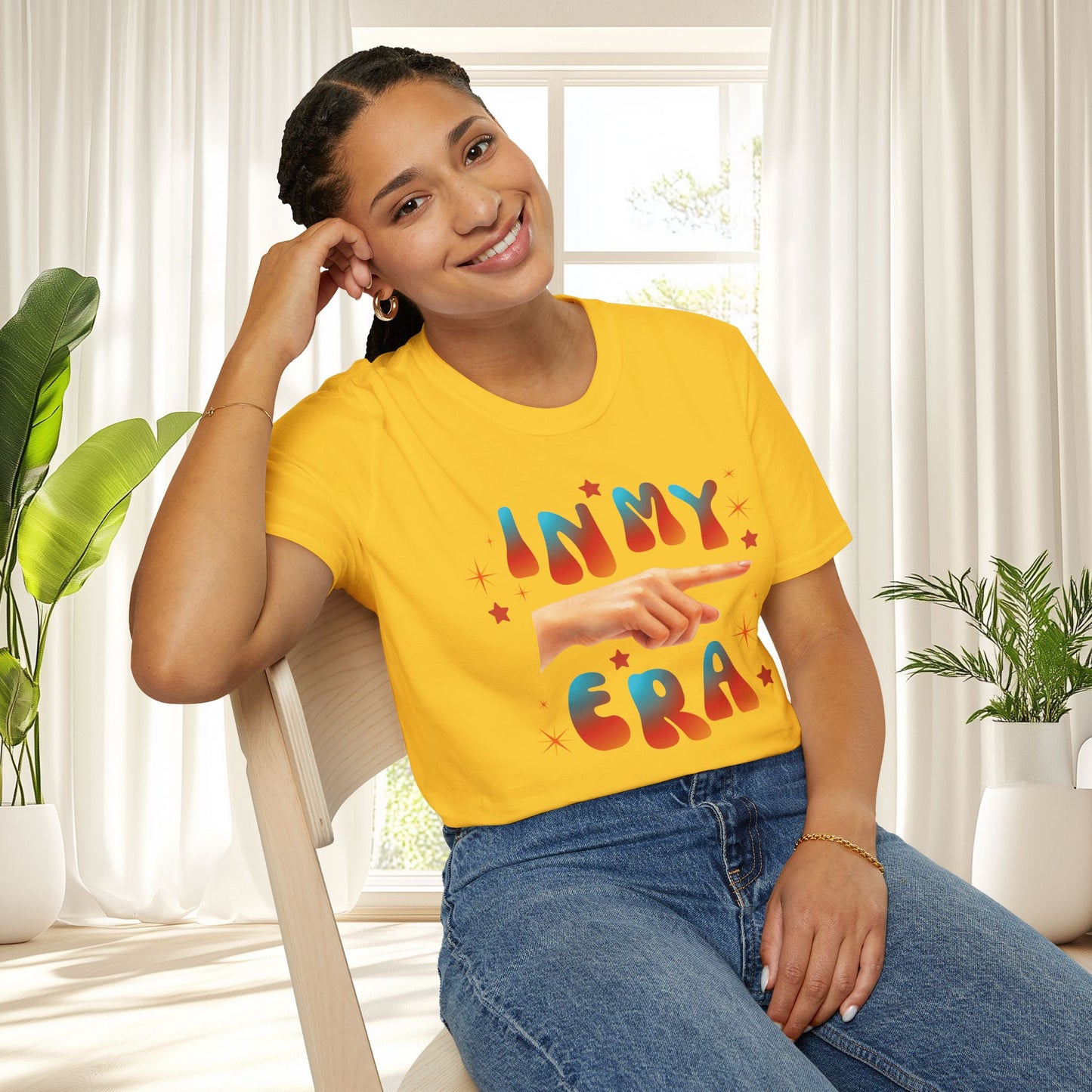 In My Era T-Shirt — Retro Pointing Hand Graphic Tee