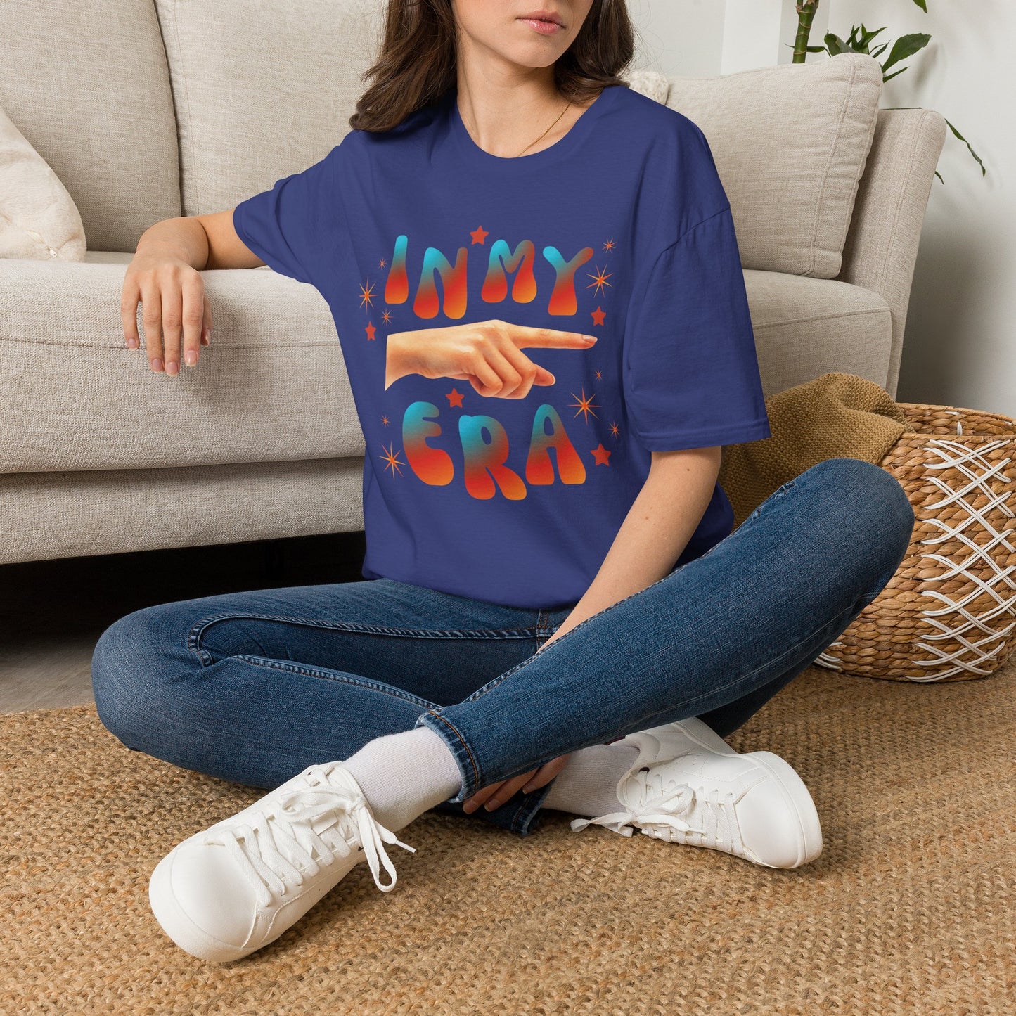 In My Era T-Shirt — Retro Pointing Hand Graphic Tee