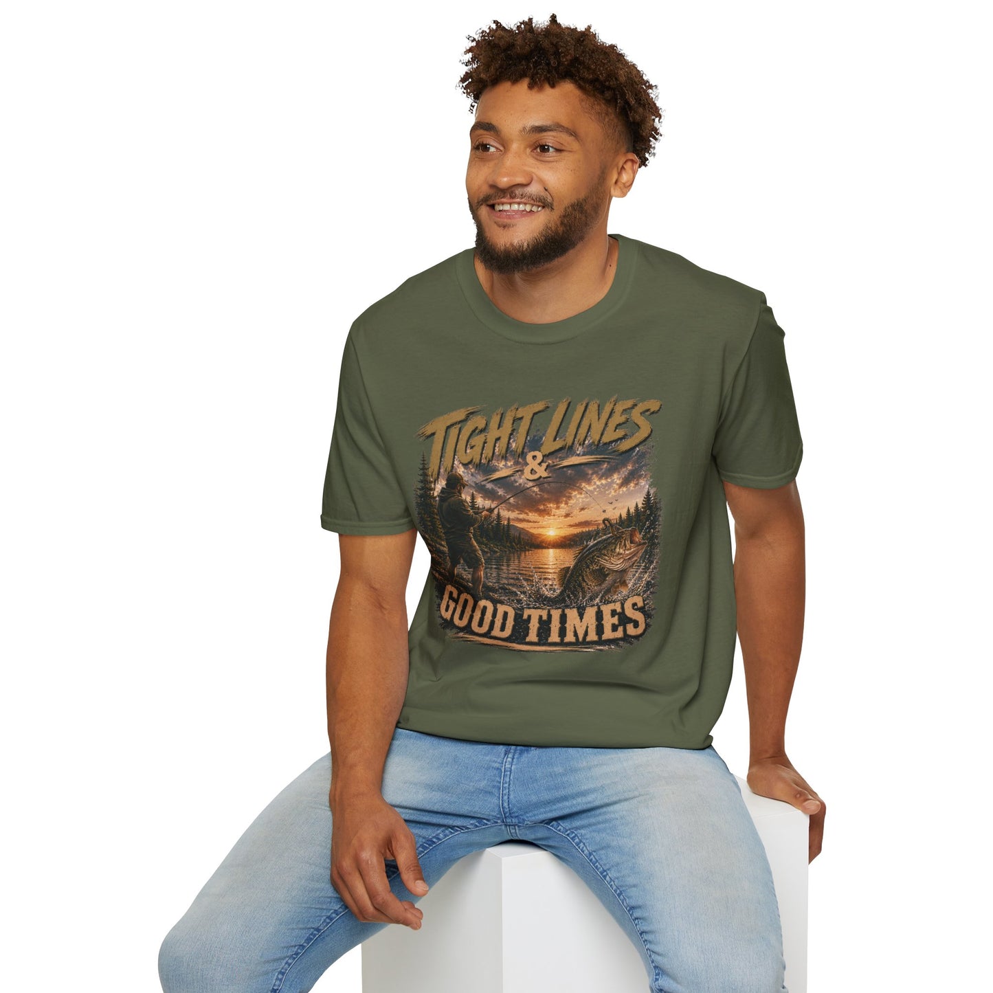"Tight Lines & Good Times" Graphic Tee