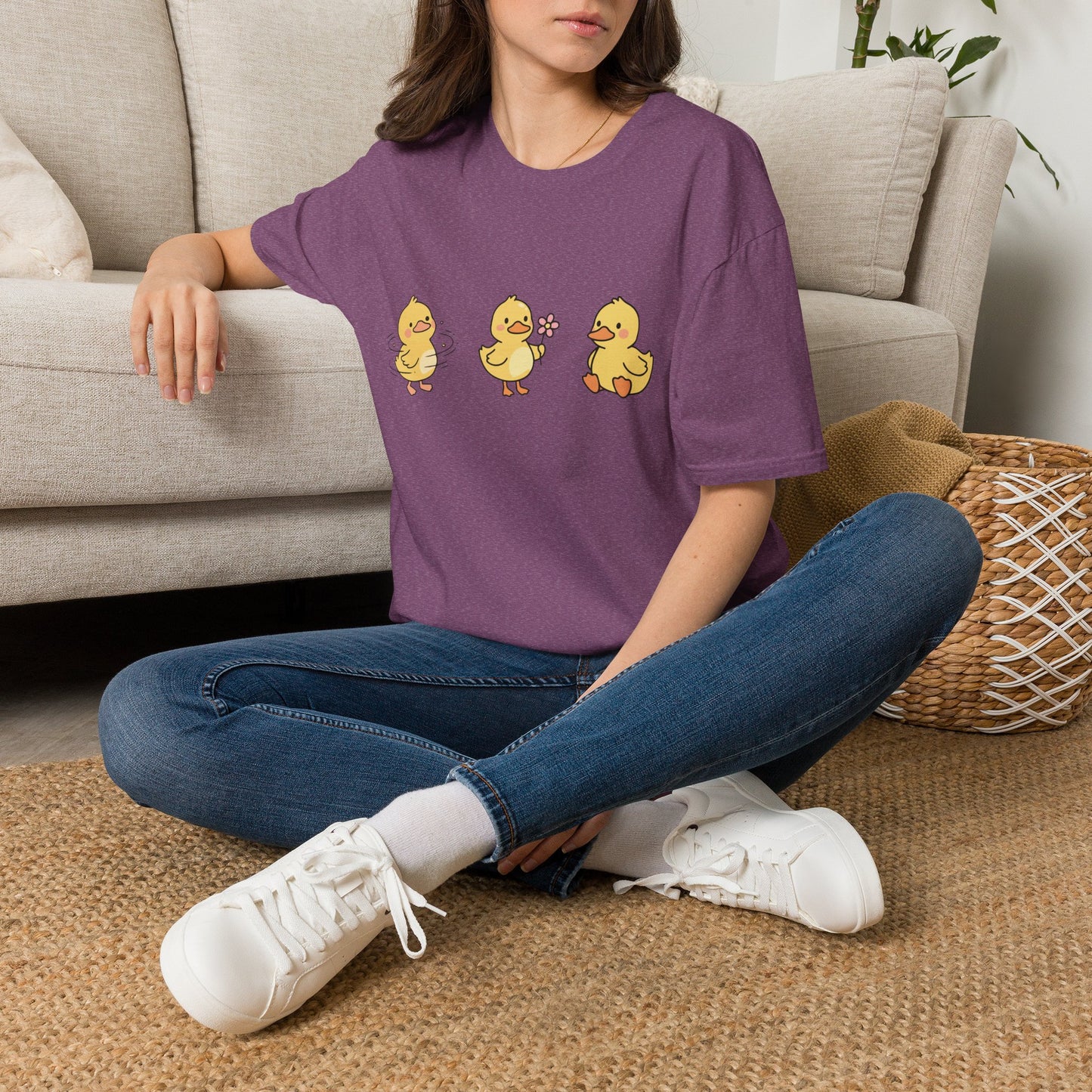 Lucky Ducklings Graphic T-Shirt