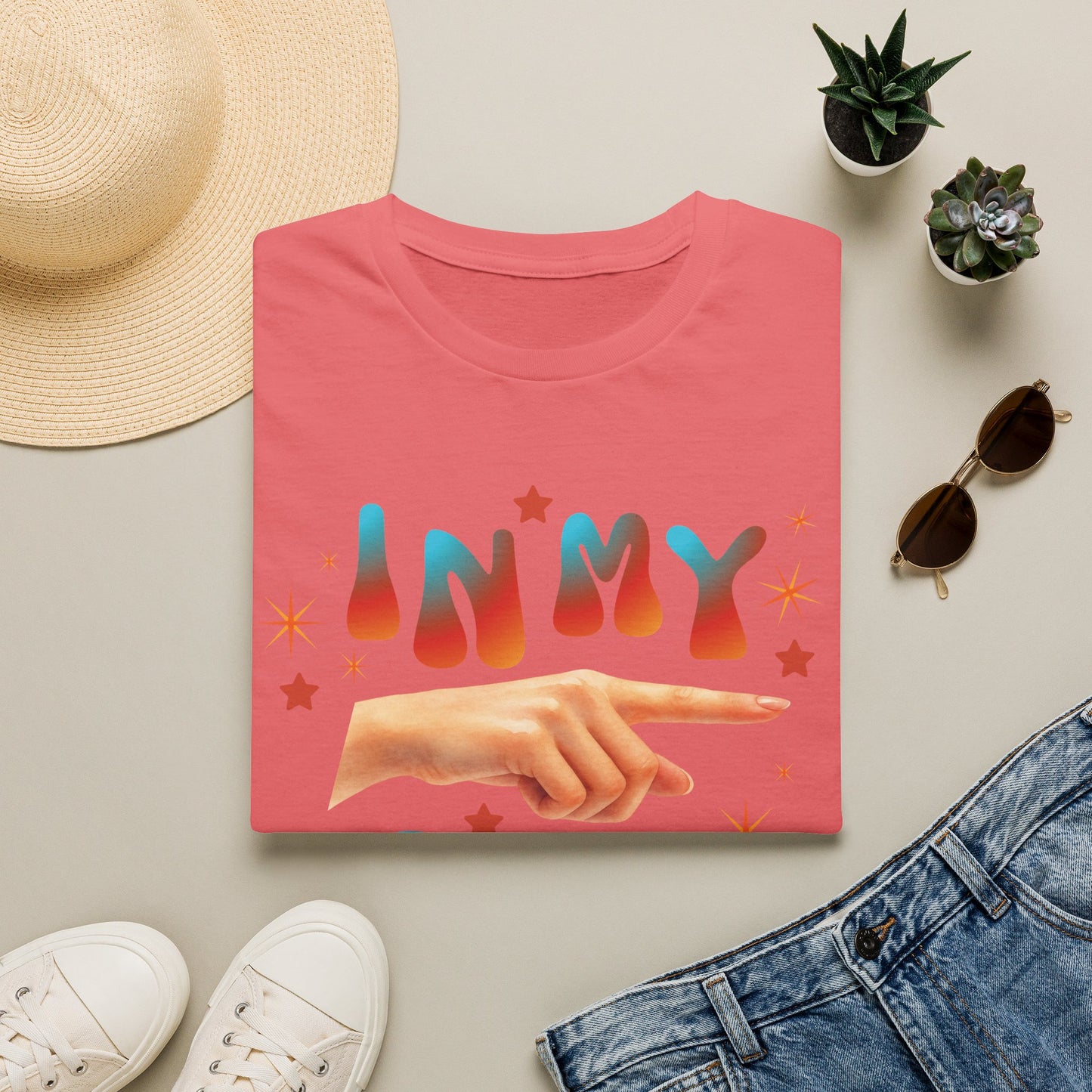 In My Era T-Shirt — Retro Pointing Hand Graphic Tee