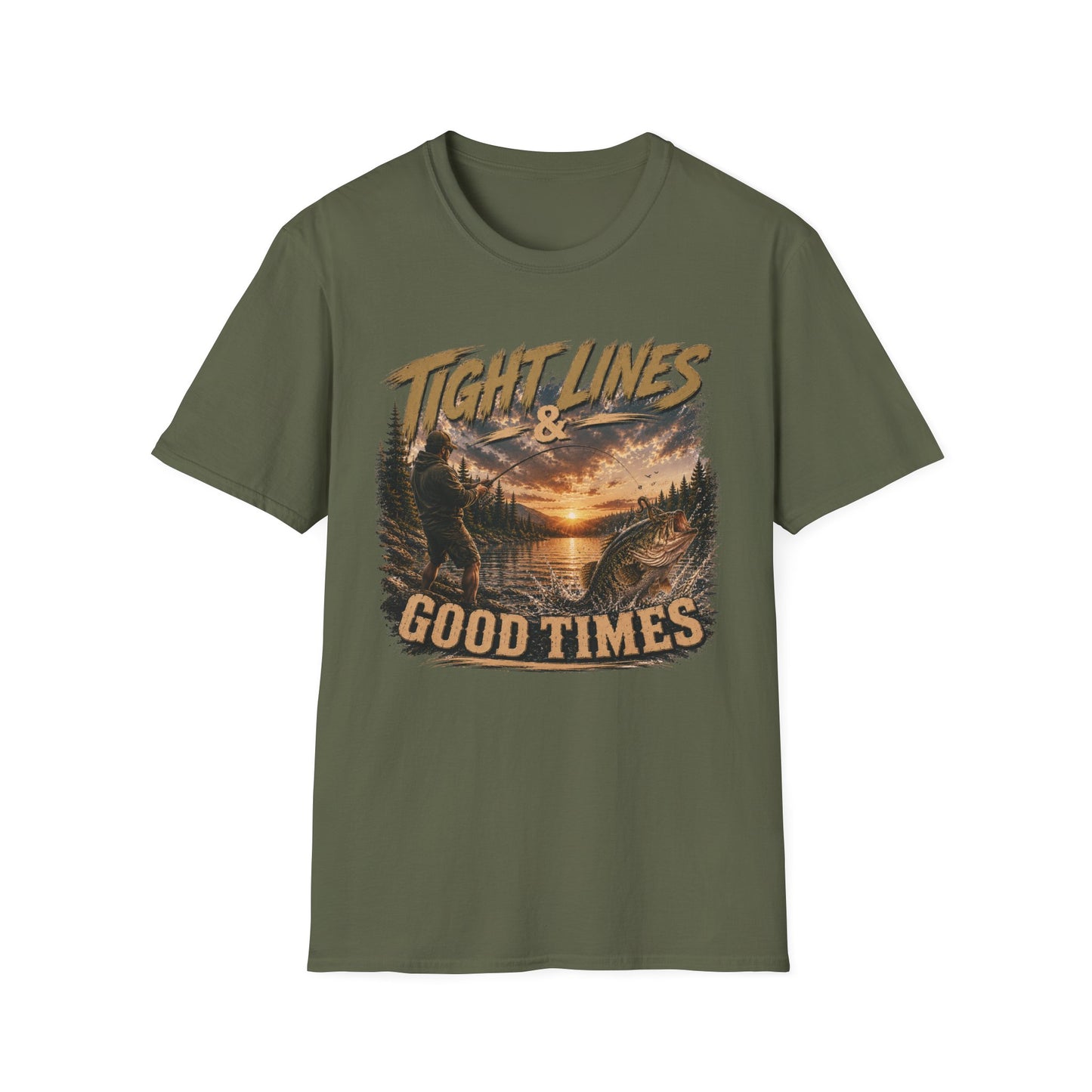 "Tight Lines & Good Times" Graphic Tee