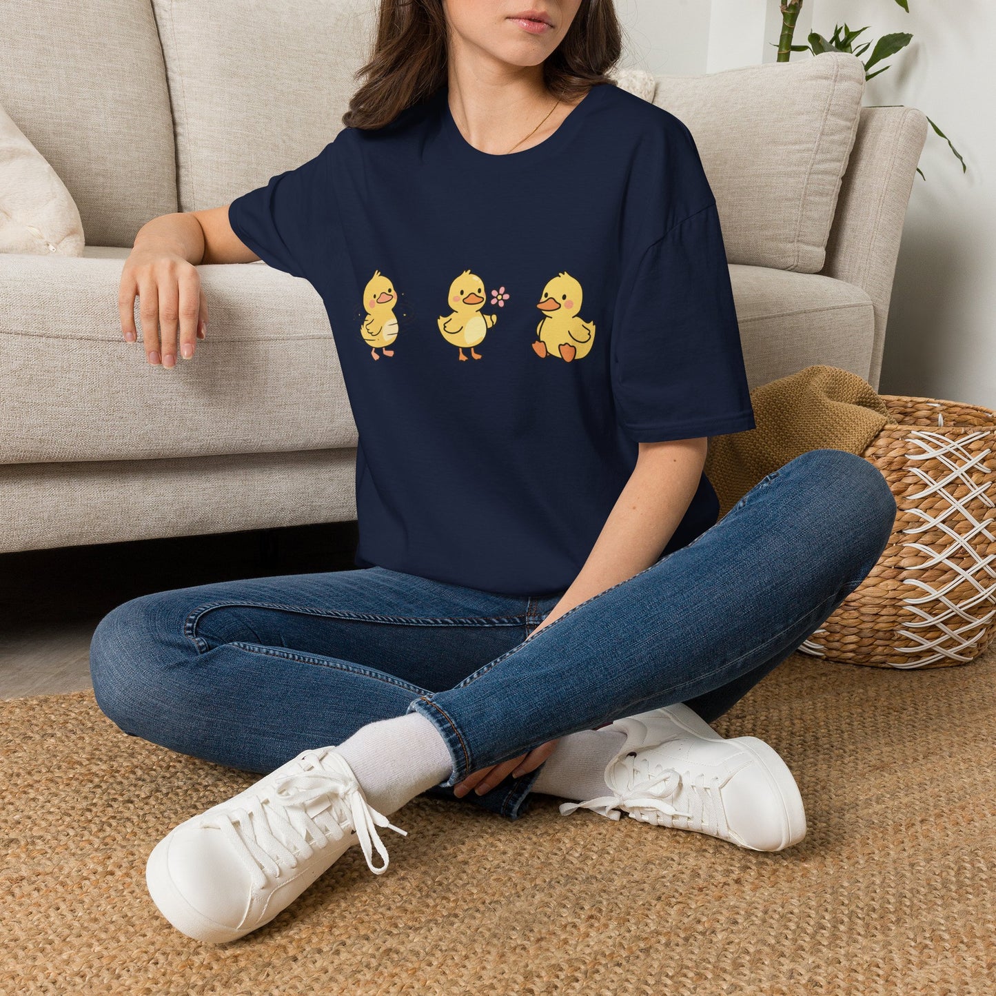 Lucky Ducklings Graphic T-Shirt
