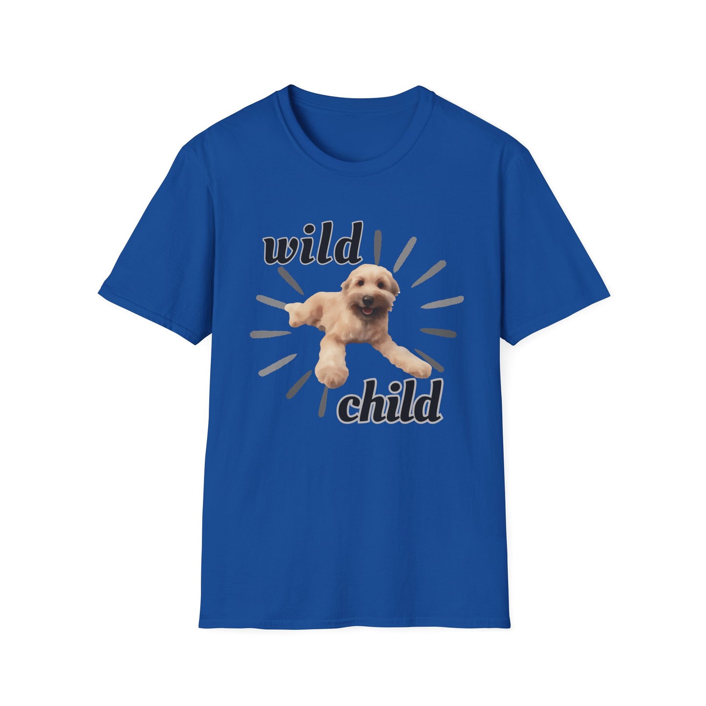 "Wild Child"- Wheaten Puppy Graphic Tee
