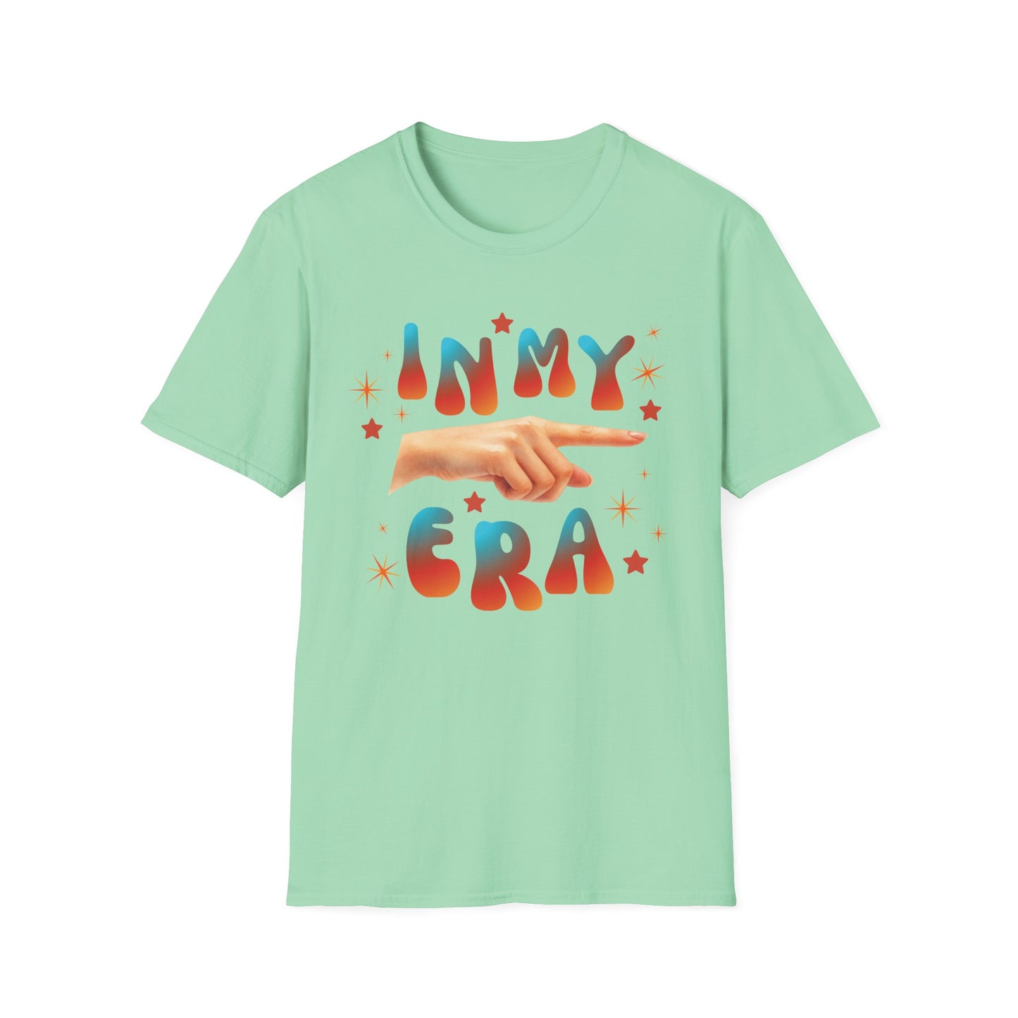 In My Era T-Shirt — Retro Pointing Hand Graphic Tee