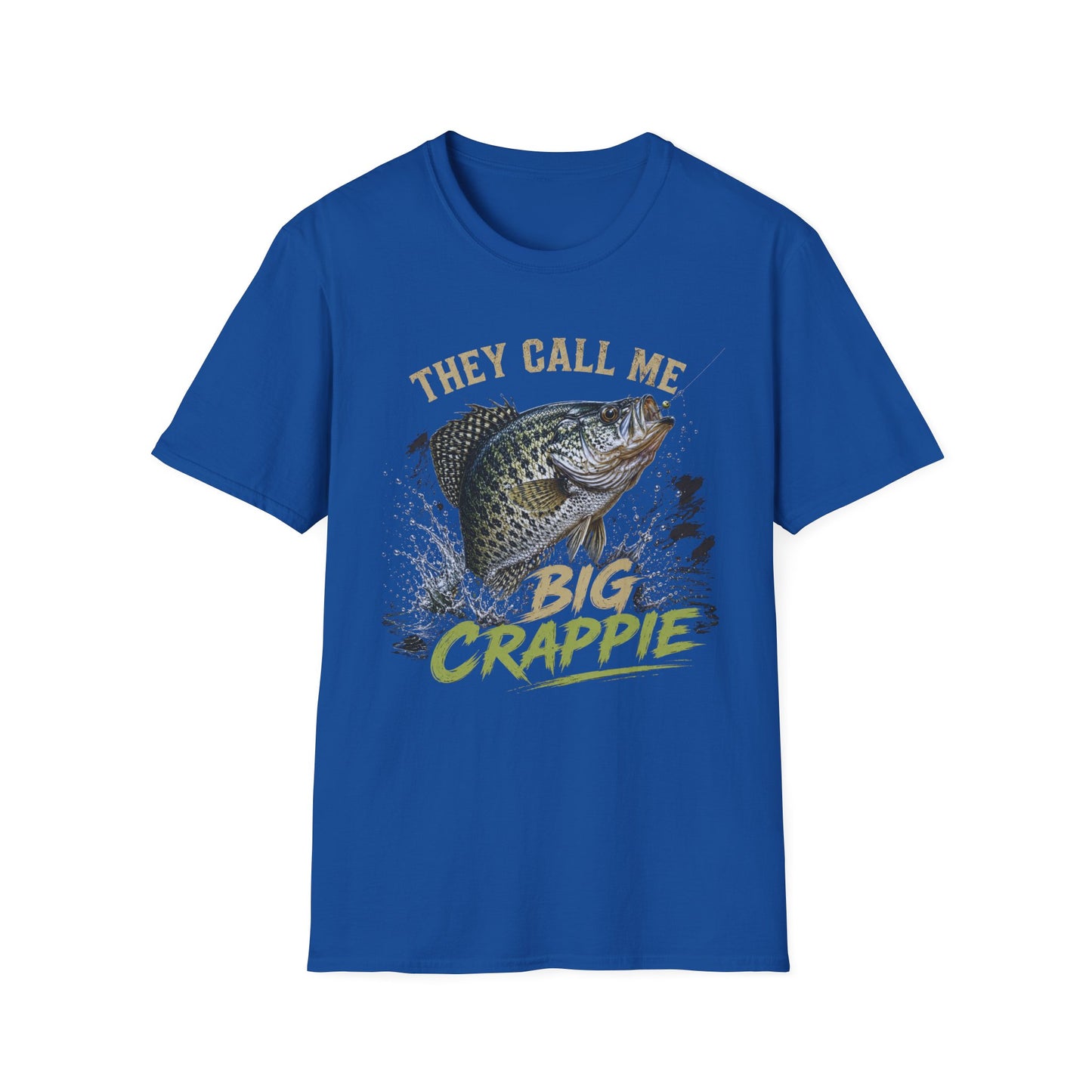 “They Call Me Big Crappie” Fishing Graphic Tee