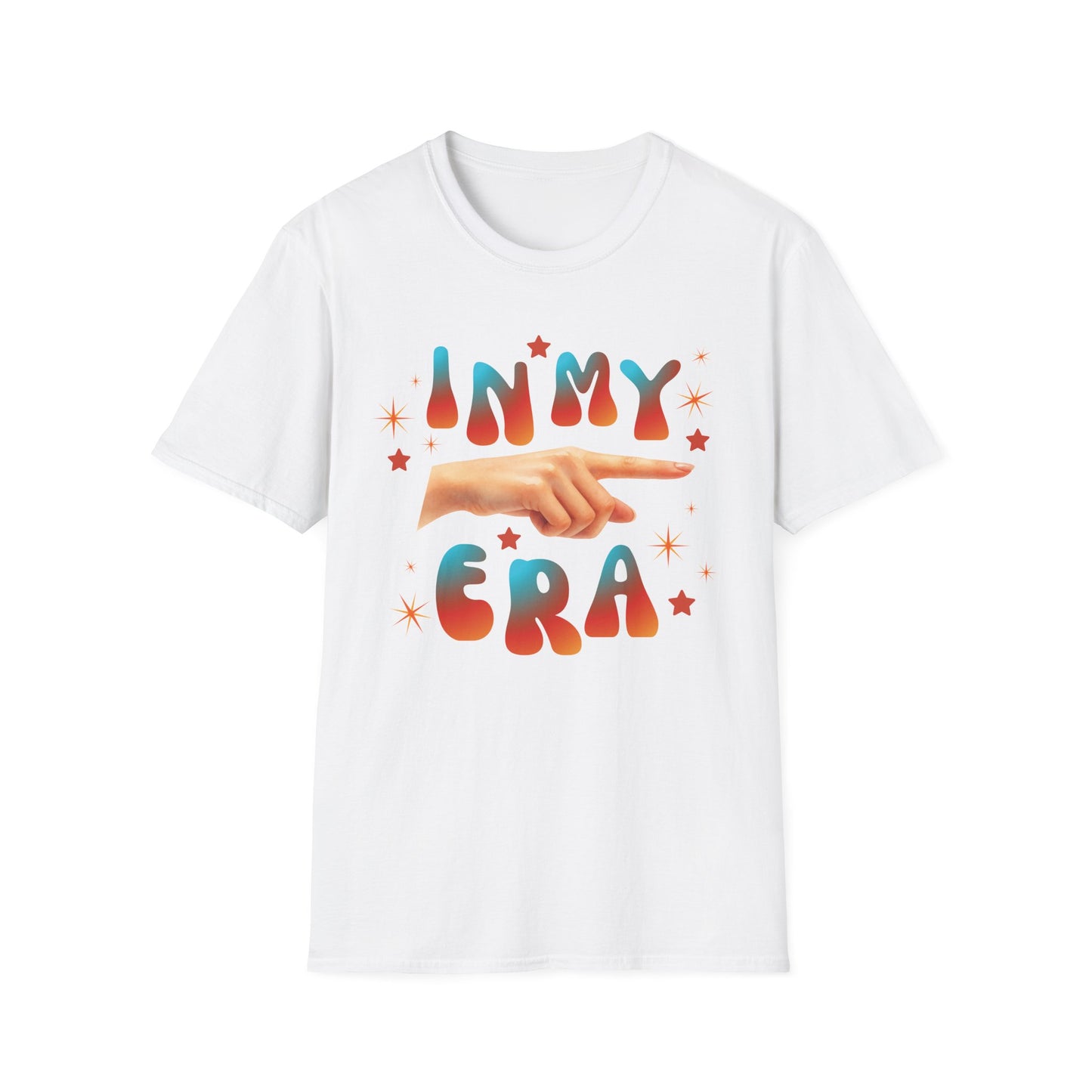 In My Era T-Shirt — Retro Pointing Hand Graphic Tee