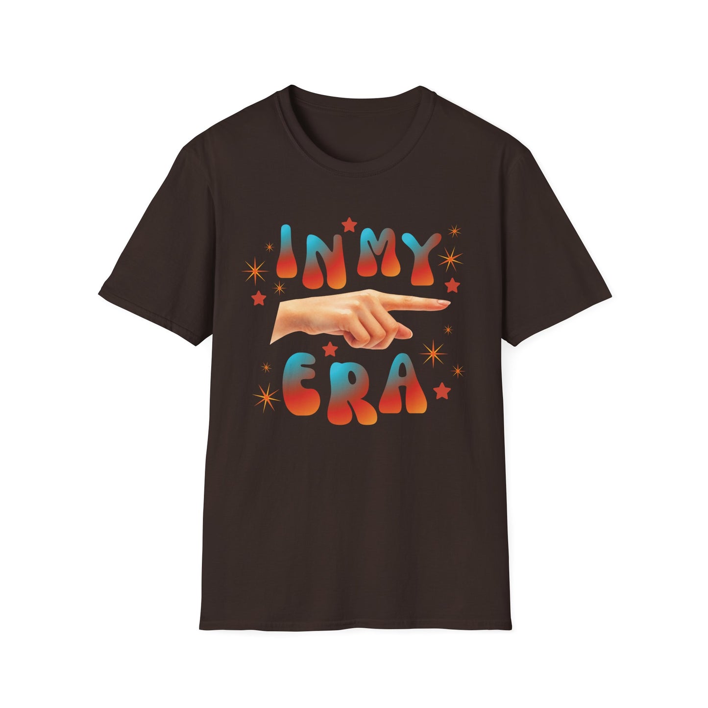 In My Era T-Shirt — Retro Pointing Hand Graphic Tee