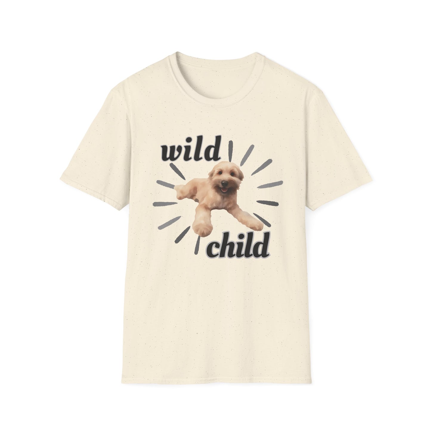 "Wild Child"- Wheaten Puppy Graphic Tee