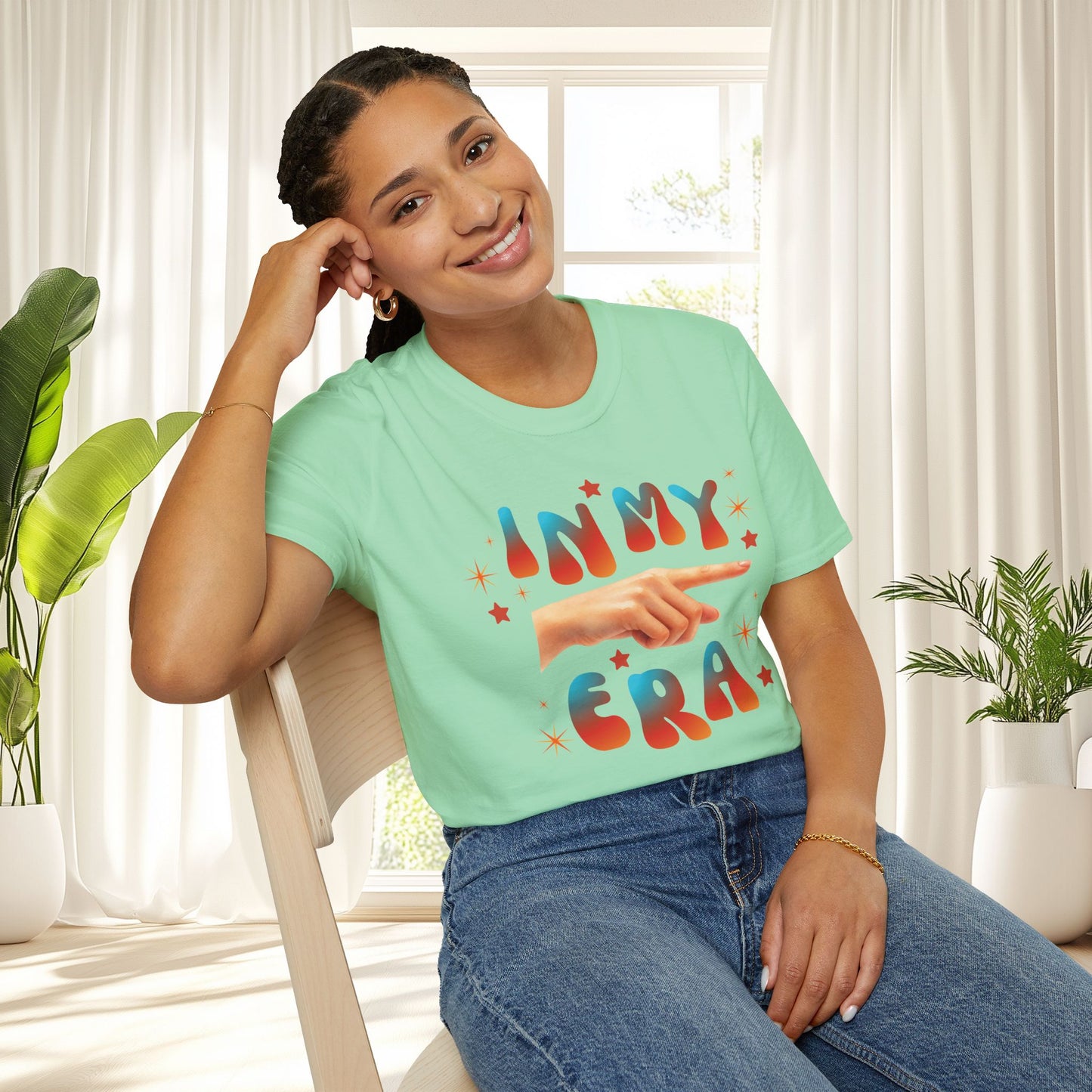 In My Era T-Shirt — Retro Pointing Hand Graphic Tee