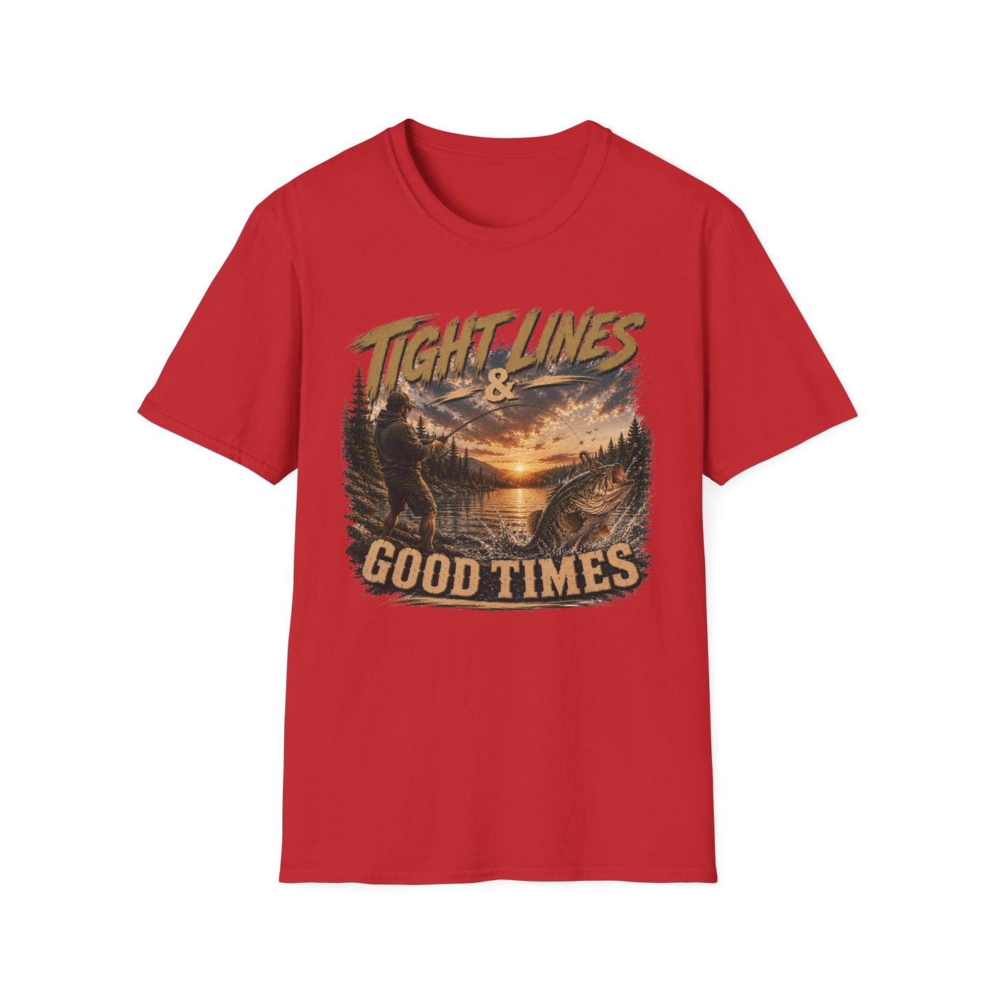 "Tight Lines & Good Times" Graphic Tee