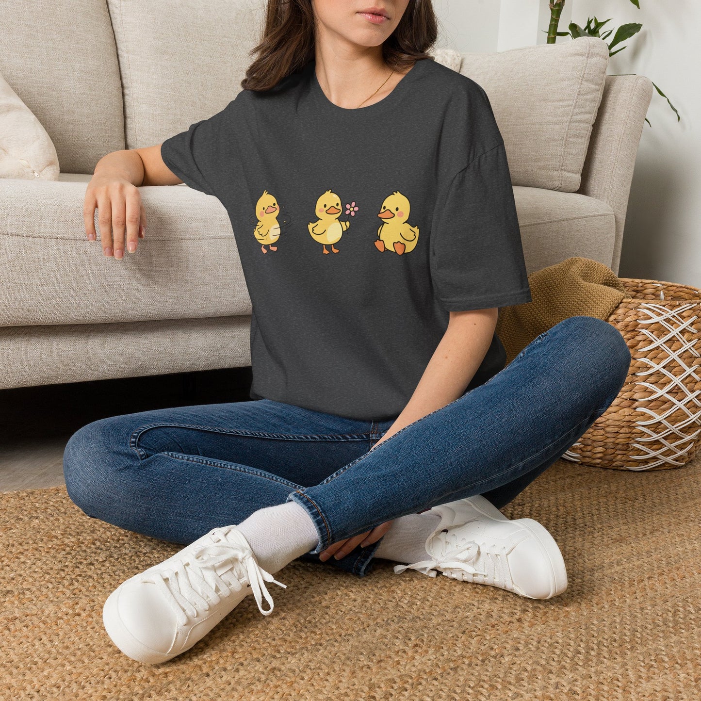 Lucky Ducklings Graphic T-Shirt
