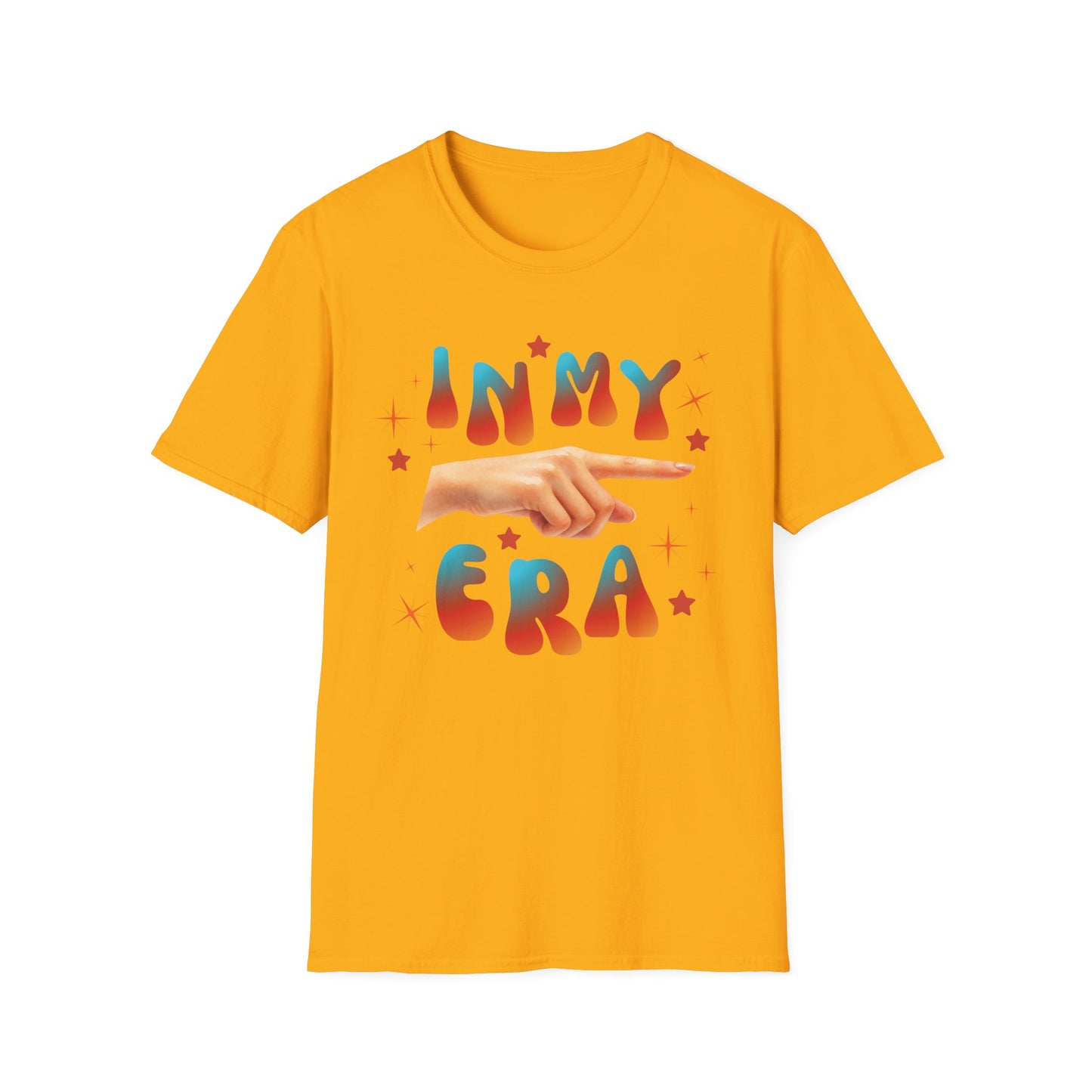 In My Era T-Shirt — Retro Pointing Hand Graphic Tee