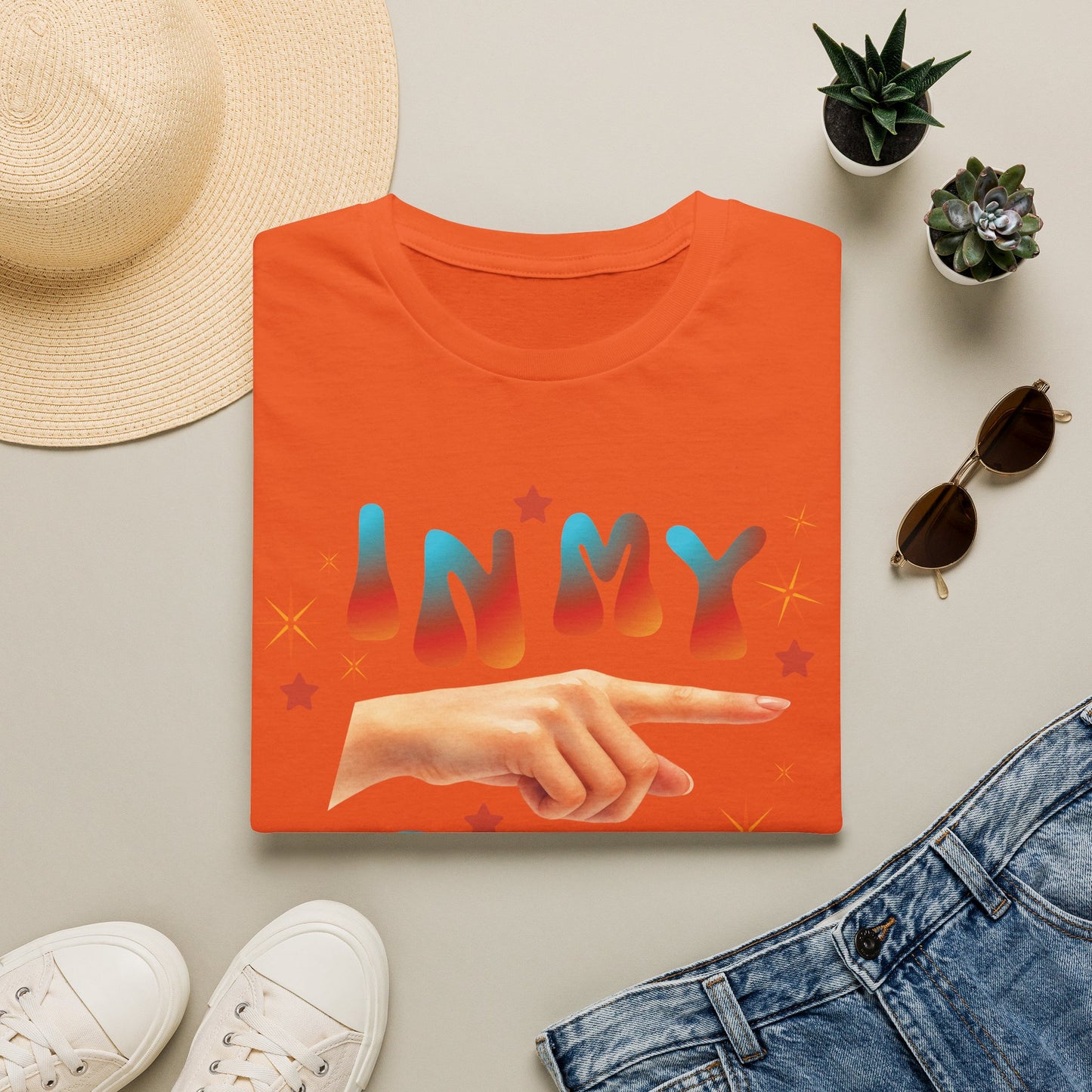 In My Era T-Shirt — Retro Pointing Hand Graphic Tee