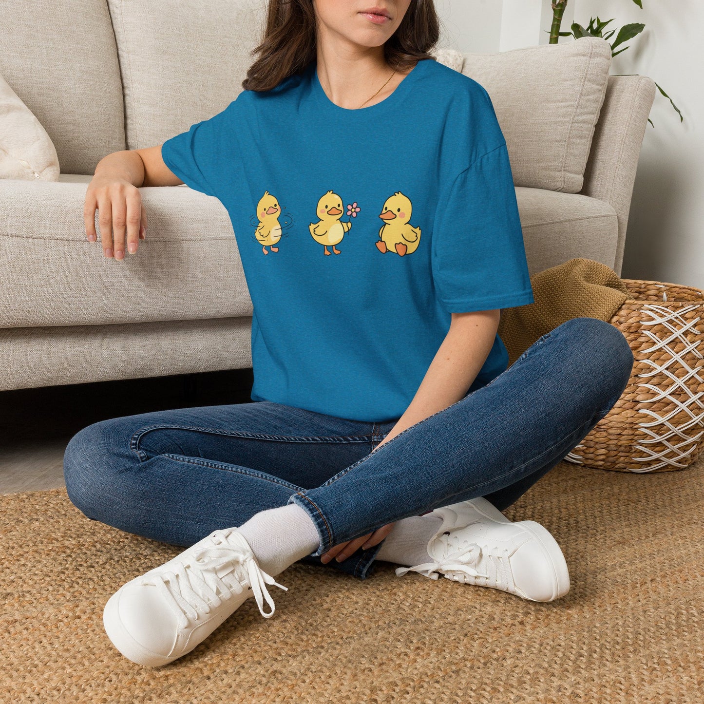 Lucky Ducklings Graphic T-Shirt