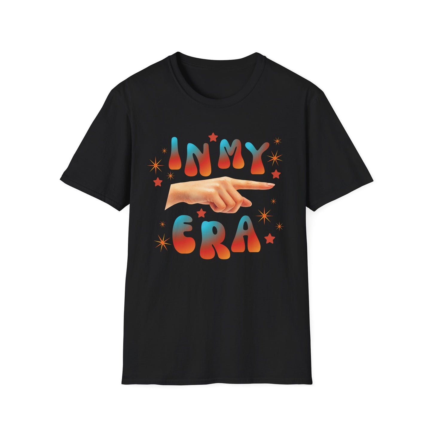 In My Era T-Shirt — Retro Pointing Hand Graphic Tee