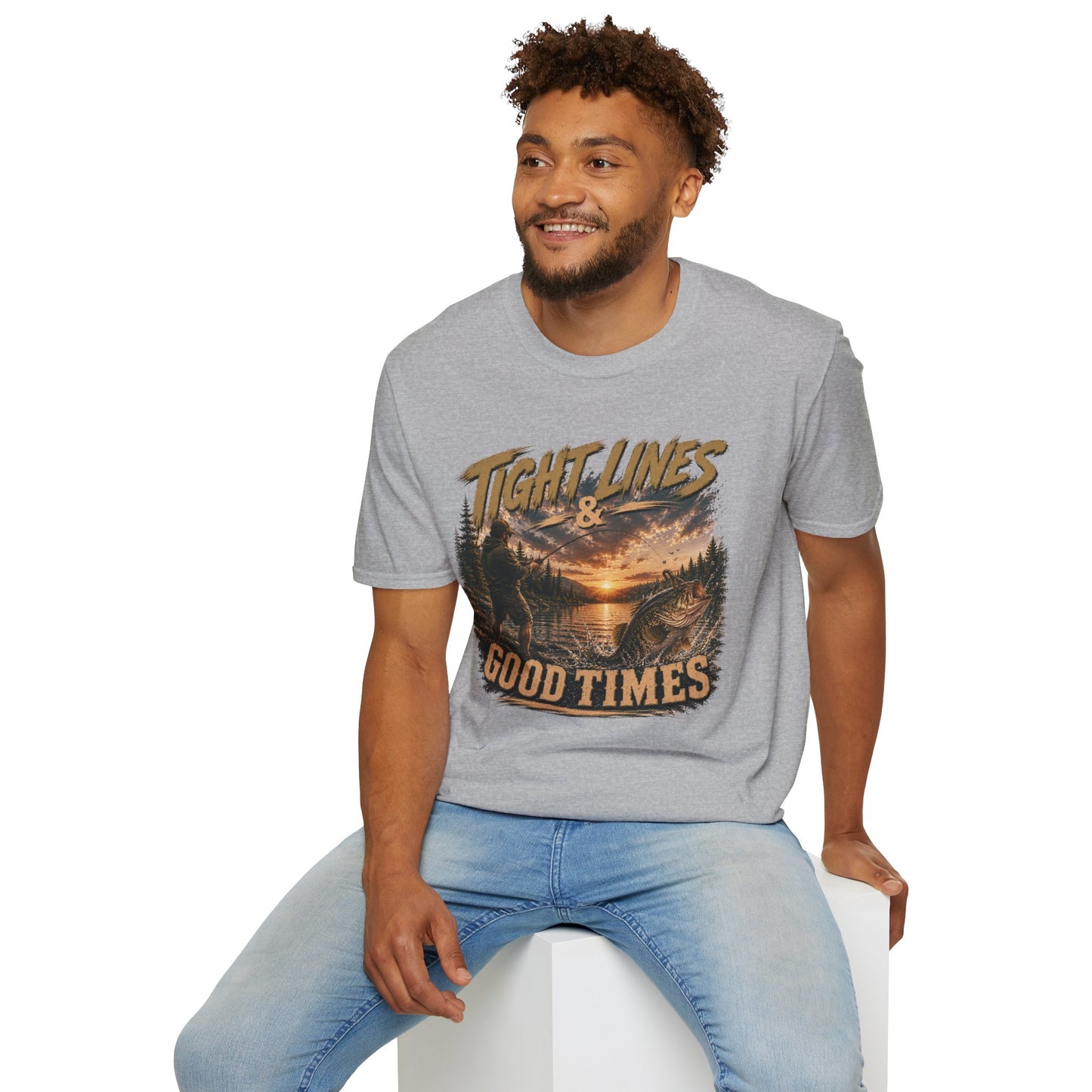 "Tight Lines & Good Times" Graphic Tee