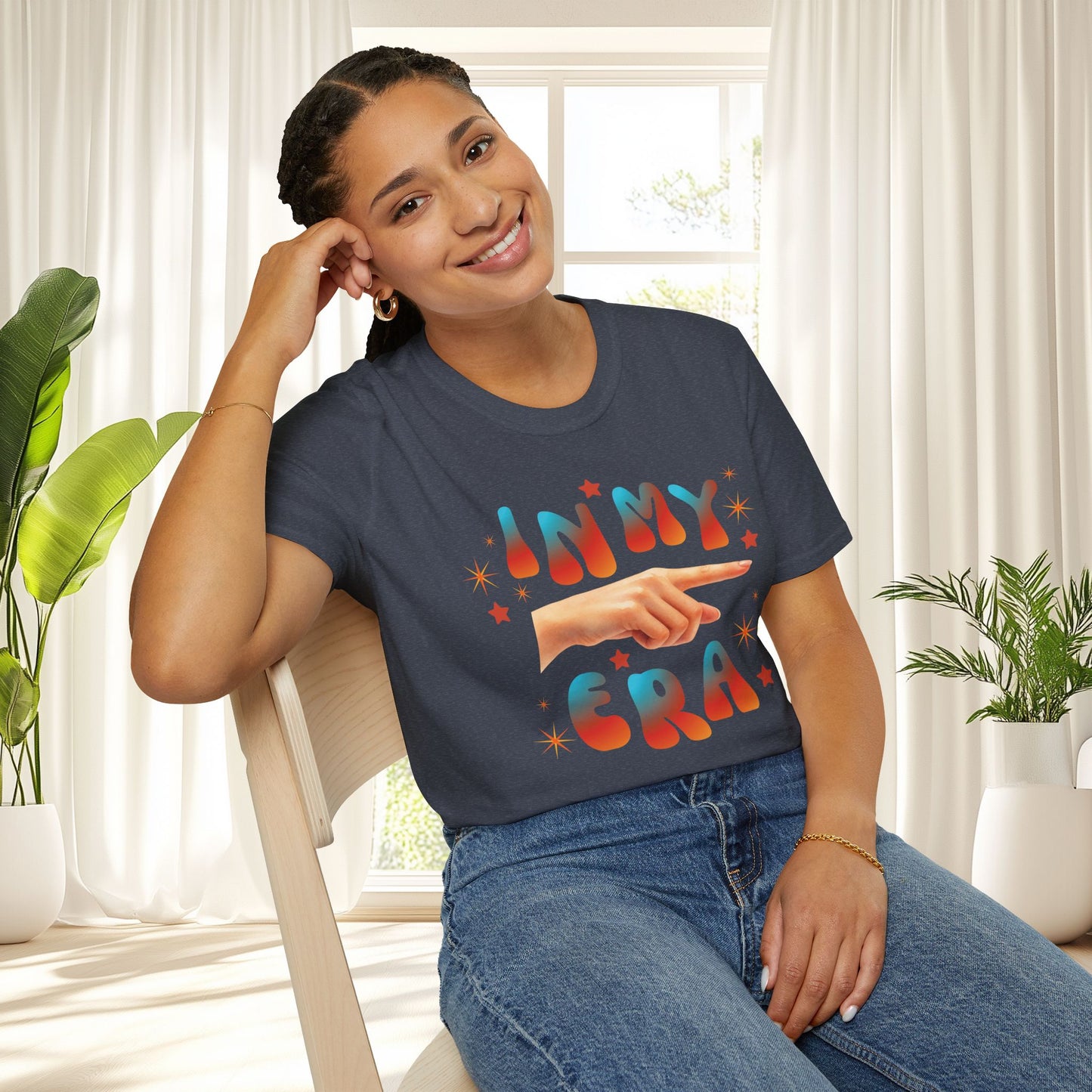 In My Era T-Shirt — Retro Pointing Hand Graphic Tee