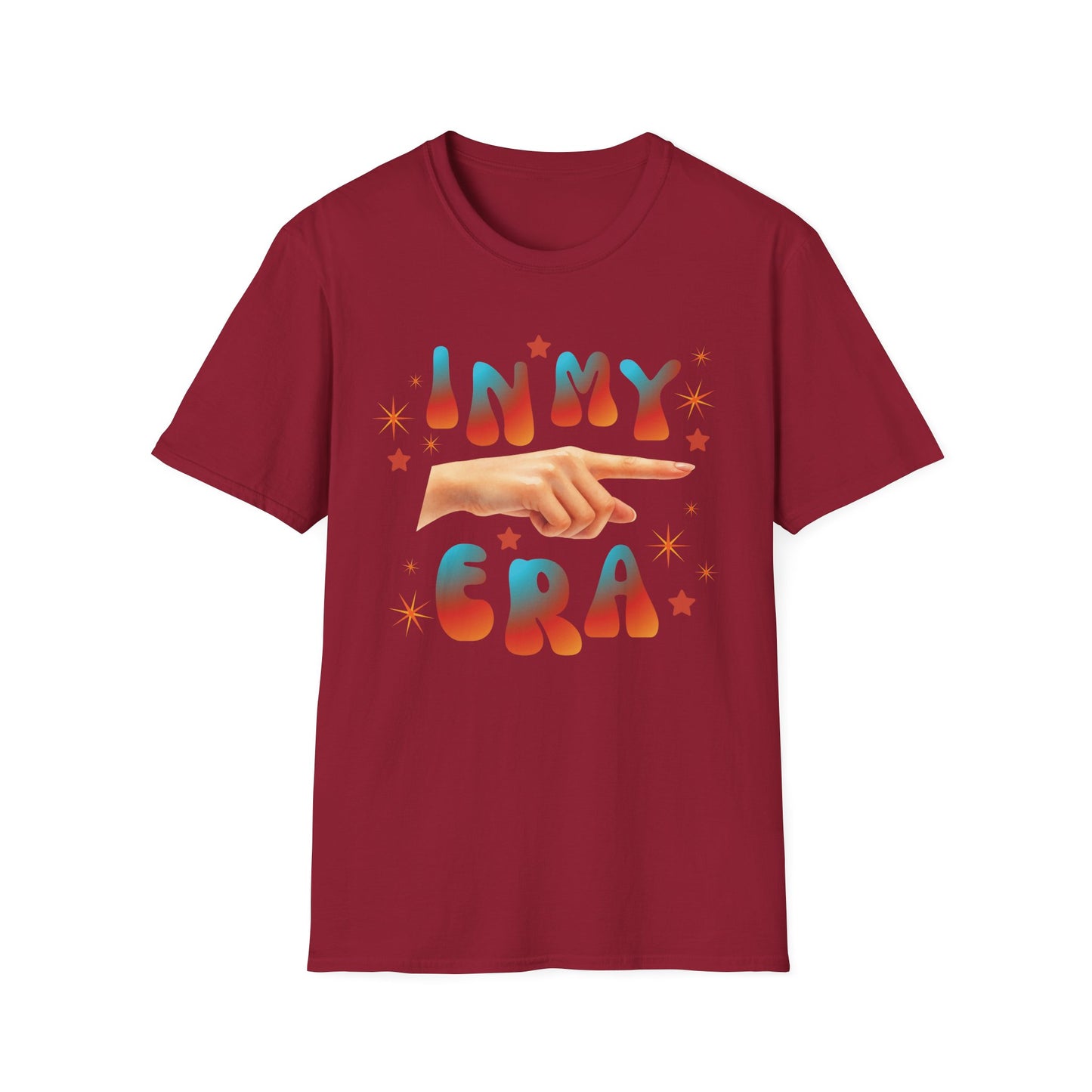 In My Era T-Shirt — Retro Pointing Hand Graphic Tee