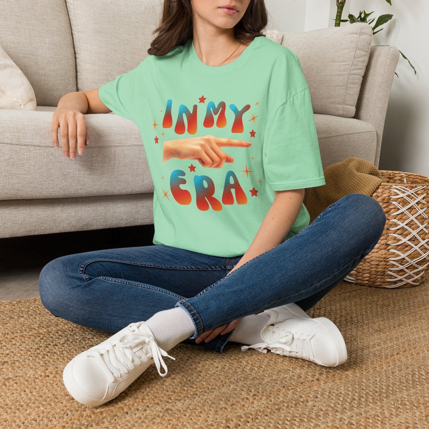 In My Era T-Shirt — Retro Pointing Hand Graphic Tee