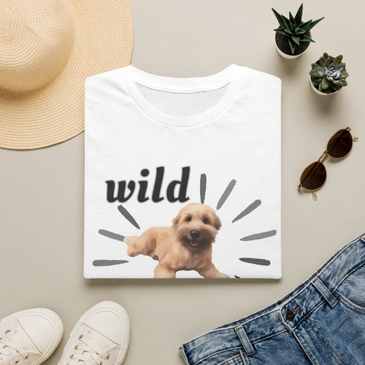 "Wild Child"- Wheaten Puppy Graphic Tee